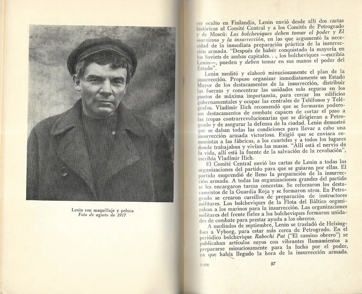 Libro V.I. Lenin Esbozo Biográfico - miniatura 3