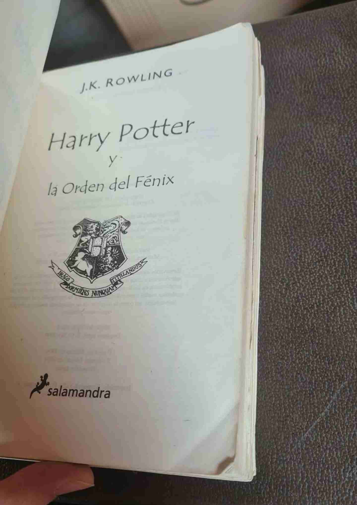 Libro Harry Potter y la Orden del Fénix - miniatura 3