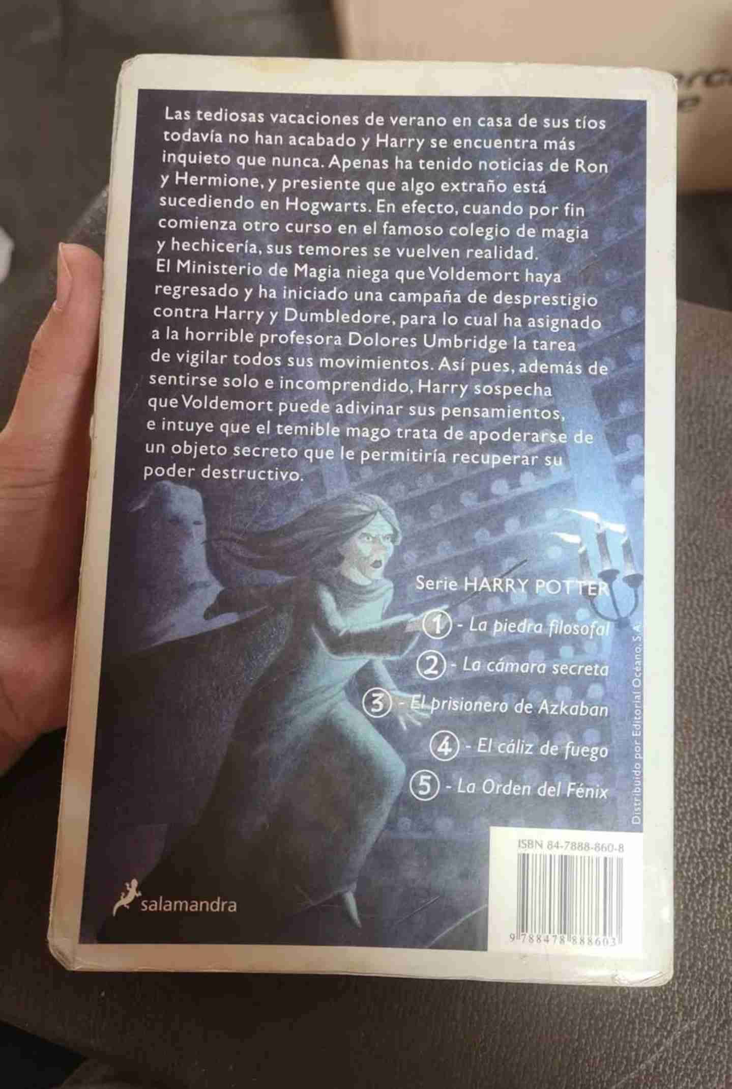 Libro Harry Potter y la Orden del Fénix - miniatura 4