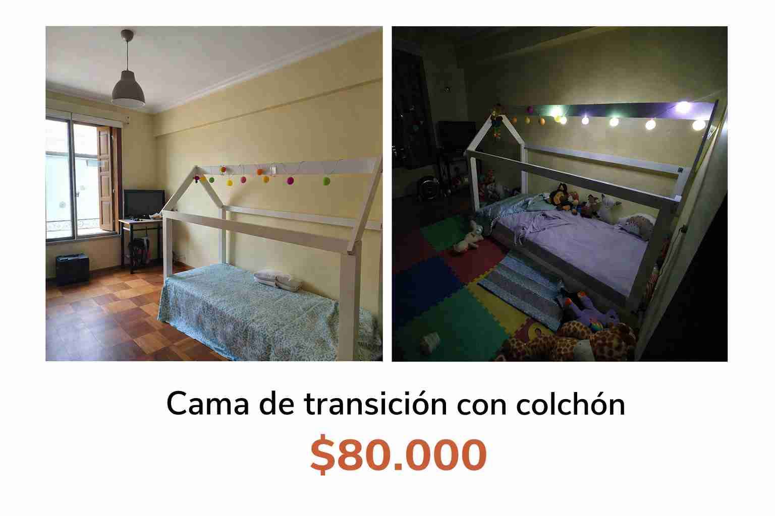 Cama de transición infantil