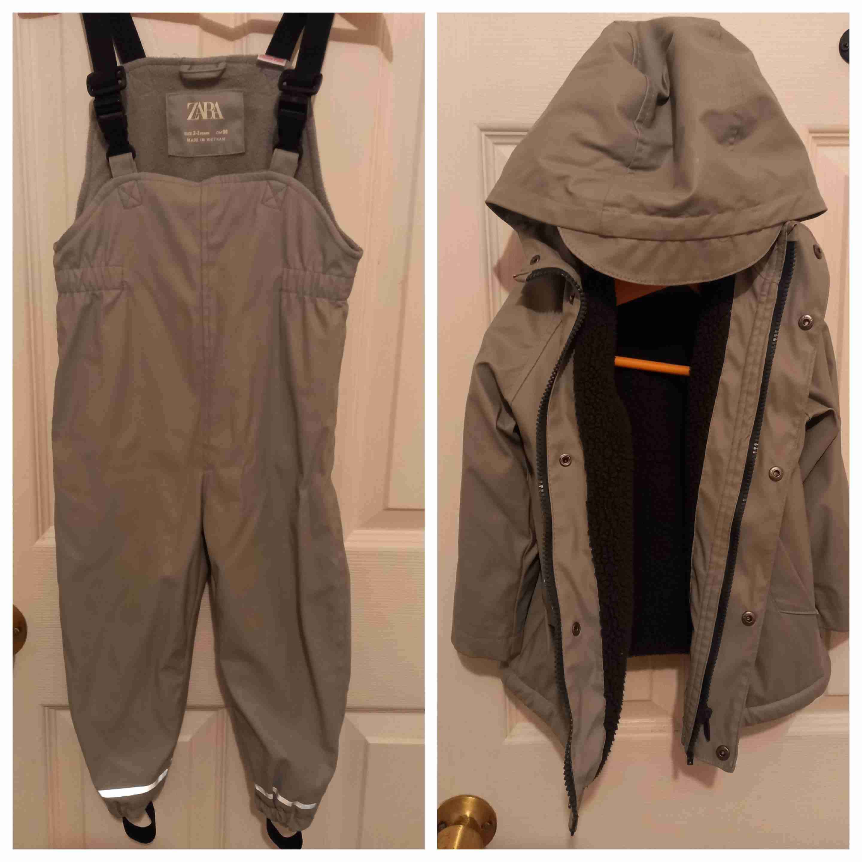 Chaqueta y pantalón  impermeable engomado - miniatura 3