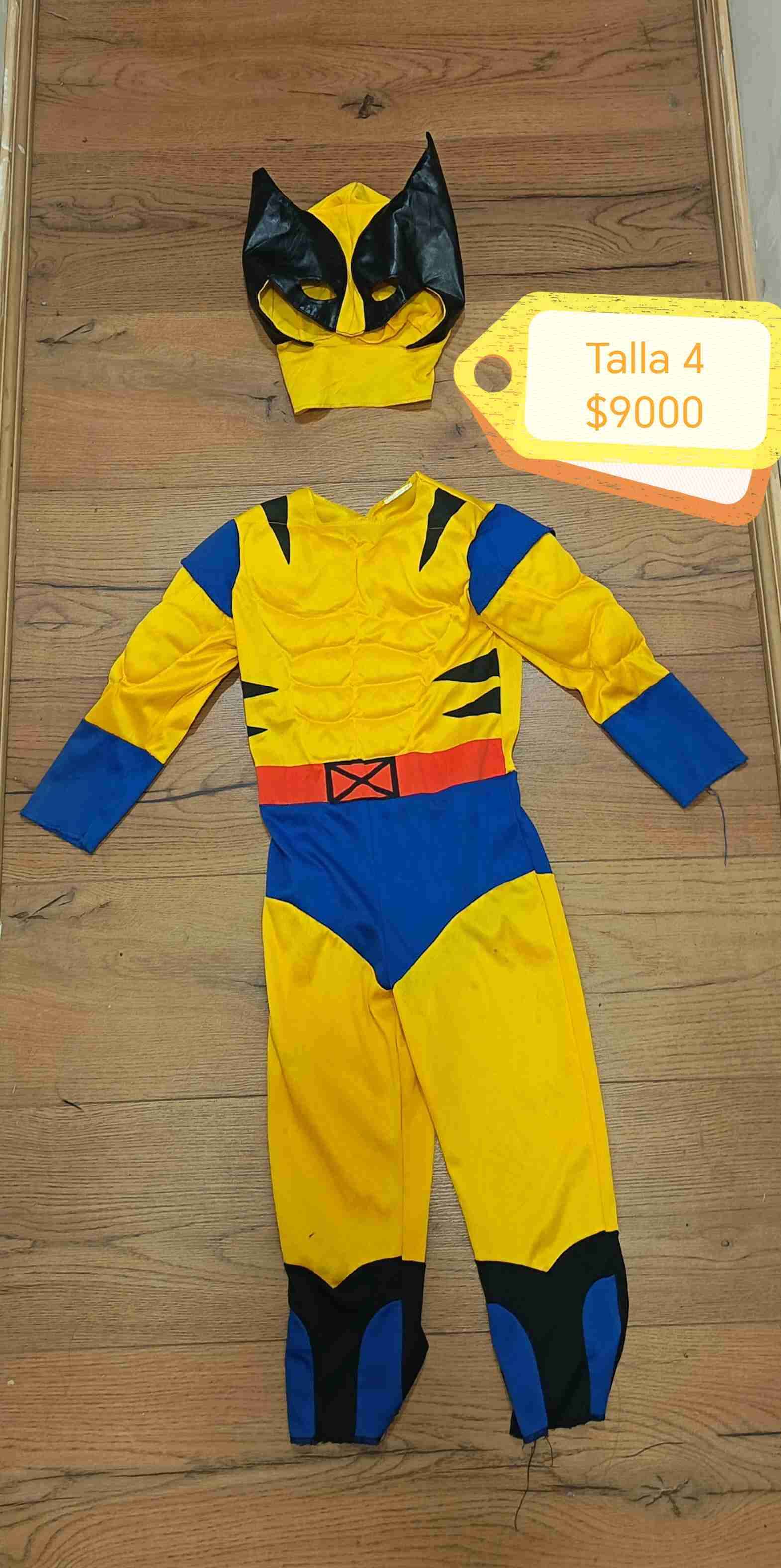 Disfraz infantil de superhéroe talla 4 - miniatura 1