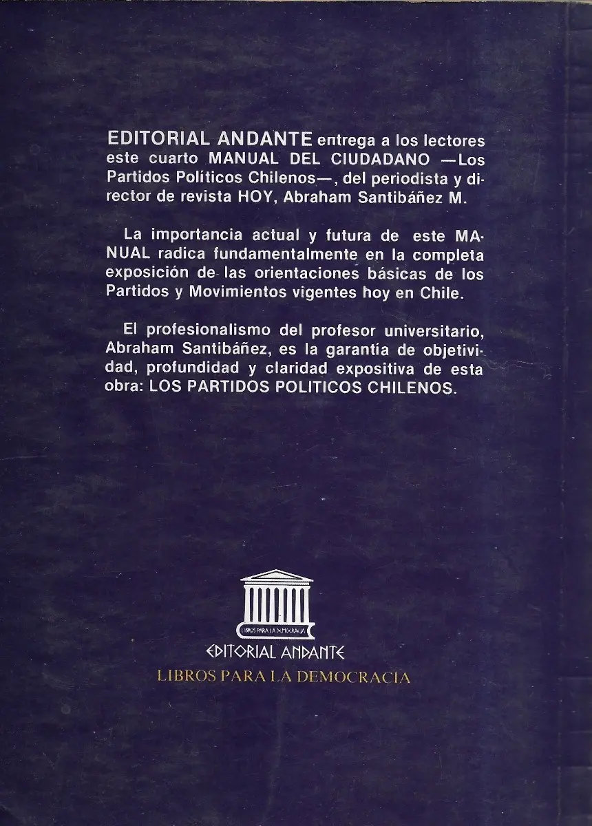 Manual Del Ciudadano Partidos Políticos Chilenos - miniatura 3