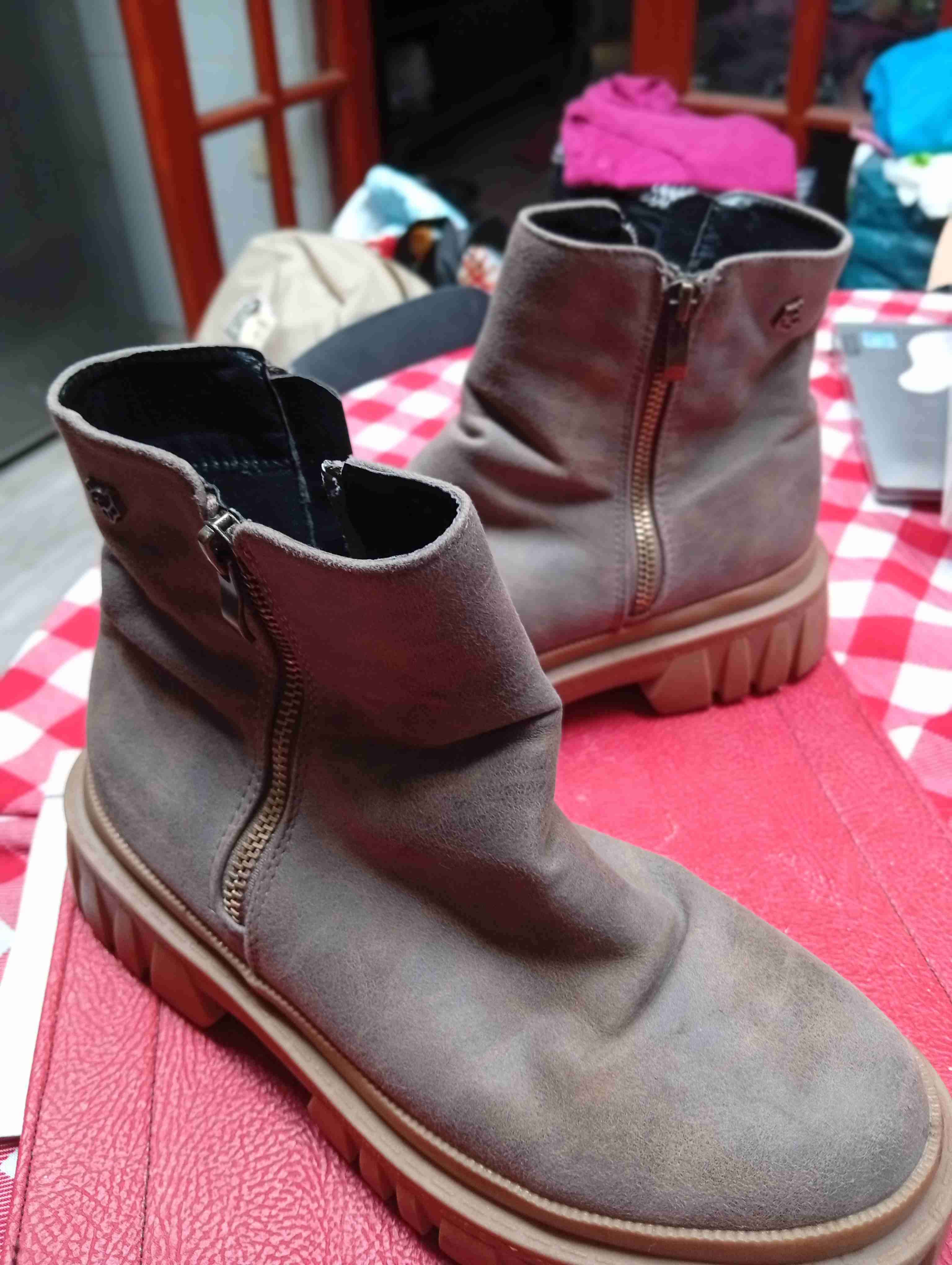 Botines de cuero marrones - miniatura 2