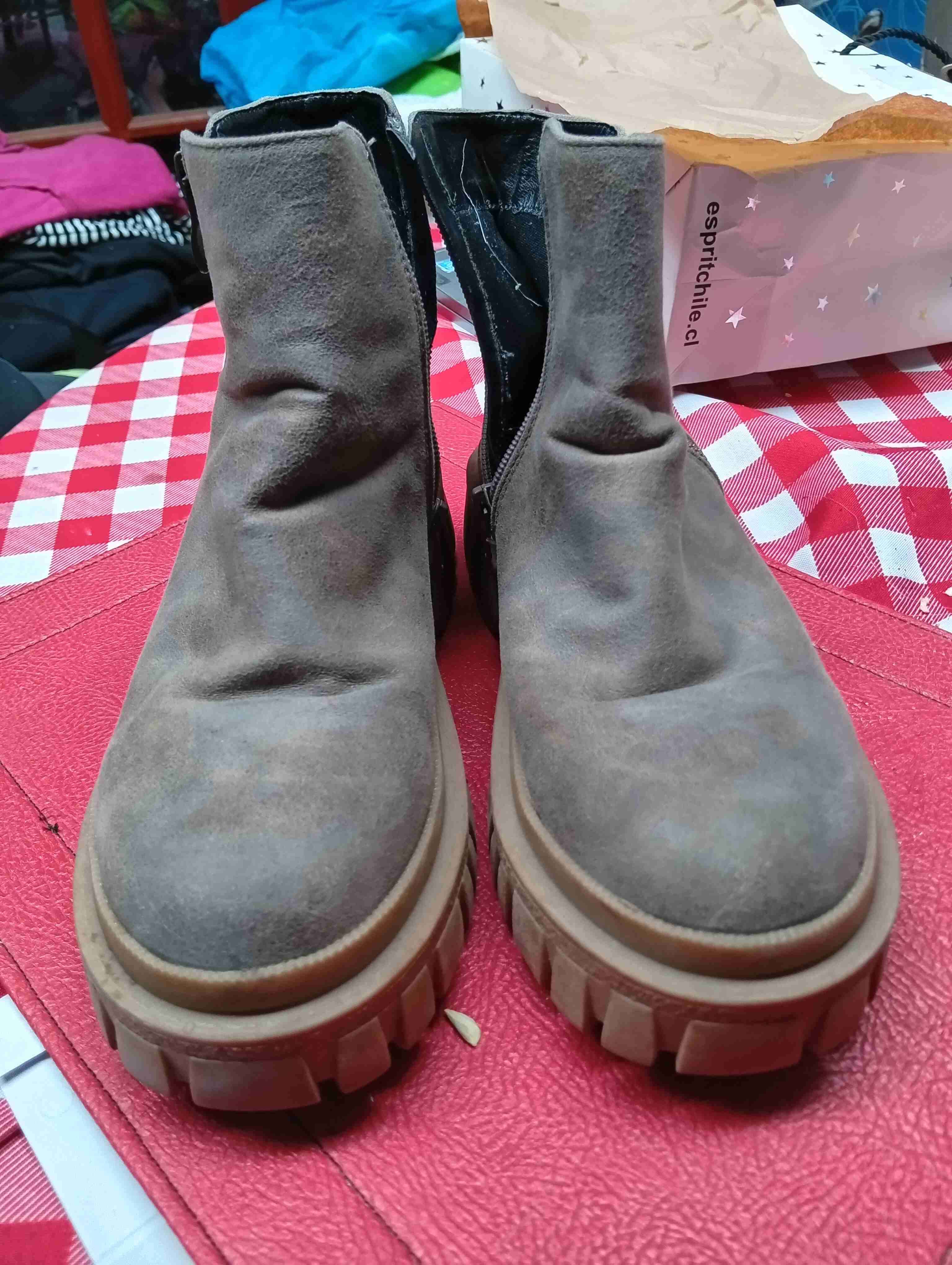 Botines de cuero marrones - miniatura 3