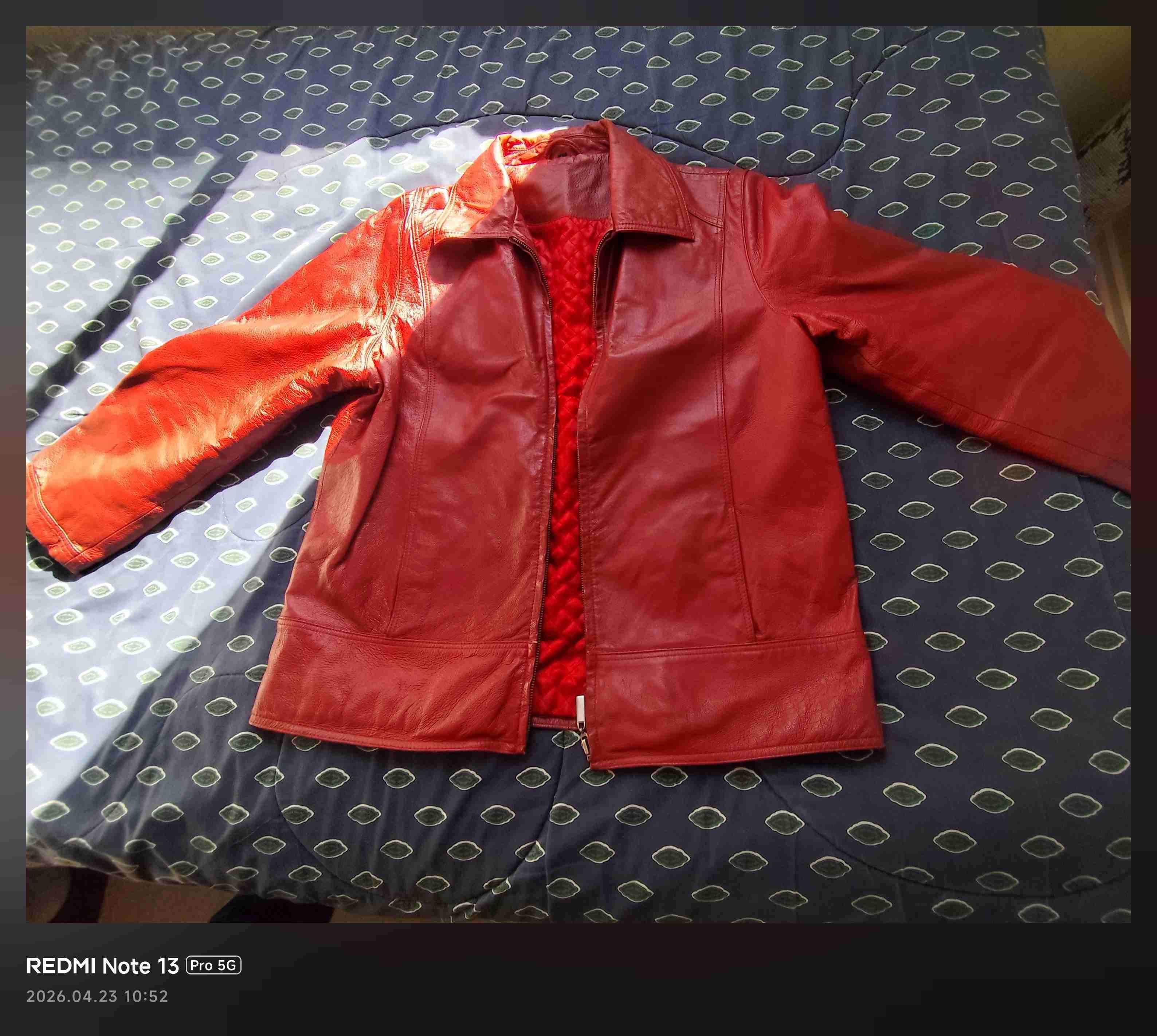 Chaqueta TADASHI 100% Cuero Legítimo - miniatura 1