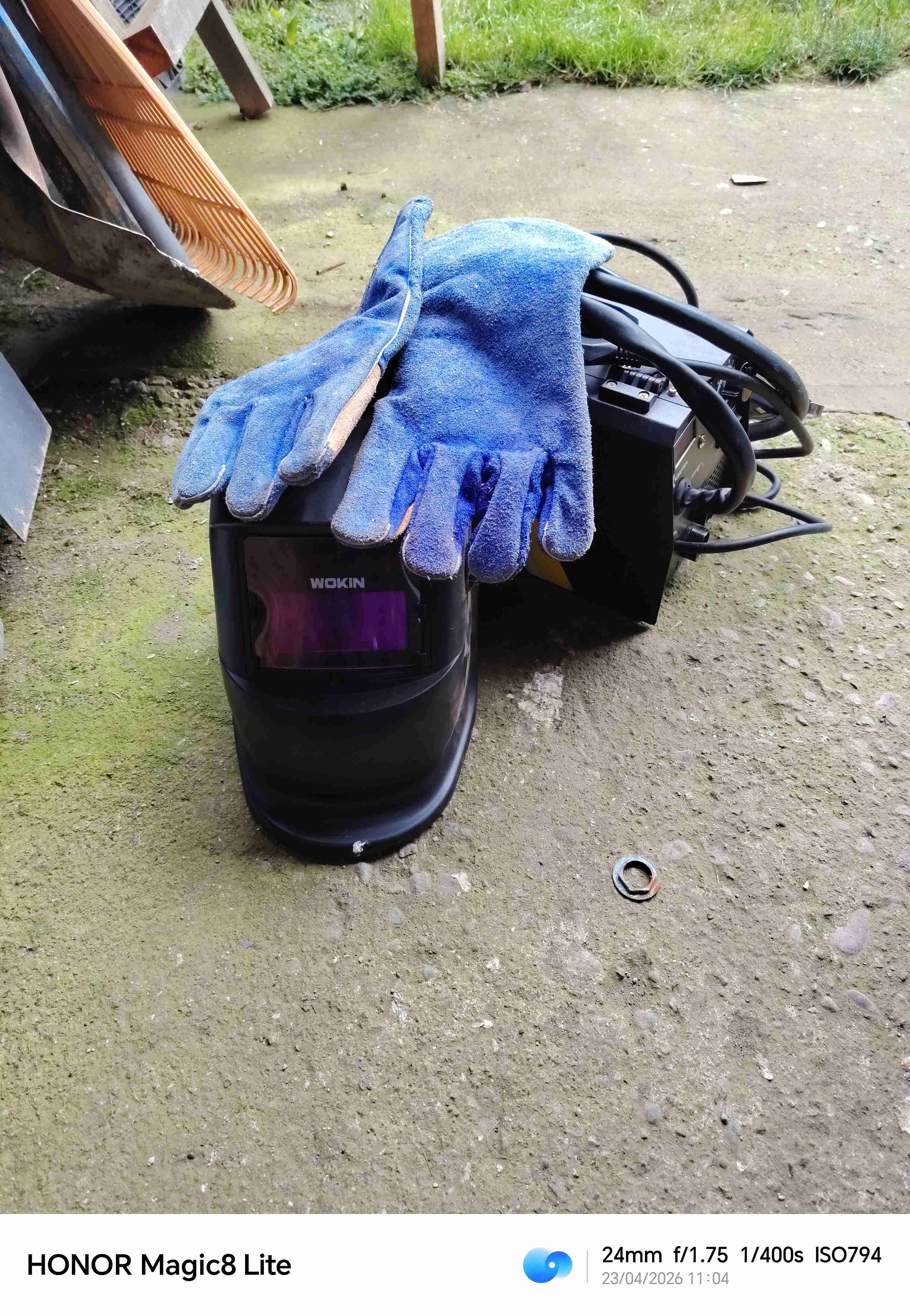 Soldadora inverter Krafter MG-120 - miniatura 2