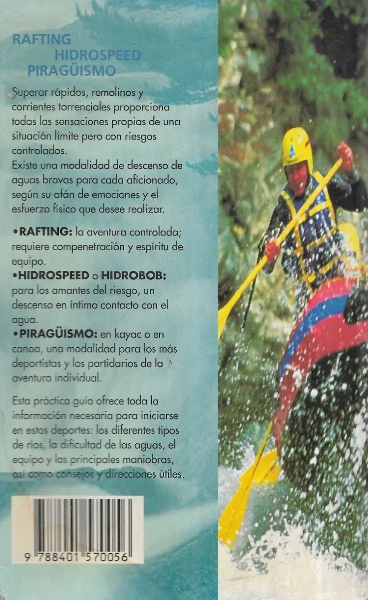 Libro Rafting Hidrospeed Piragüismo Plaza Janés - miniatura 2