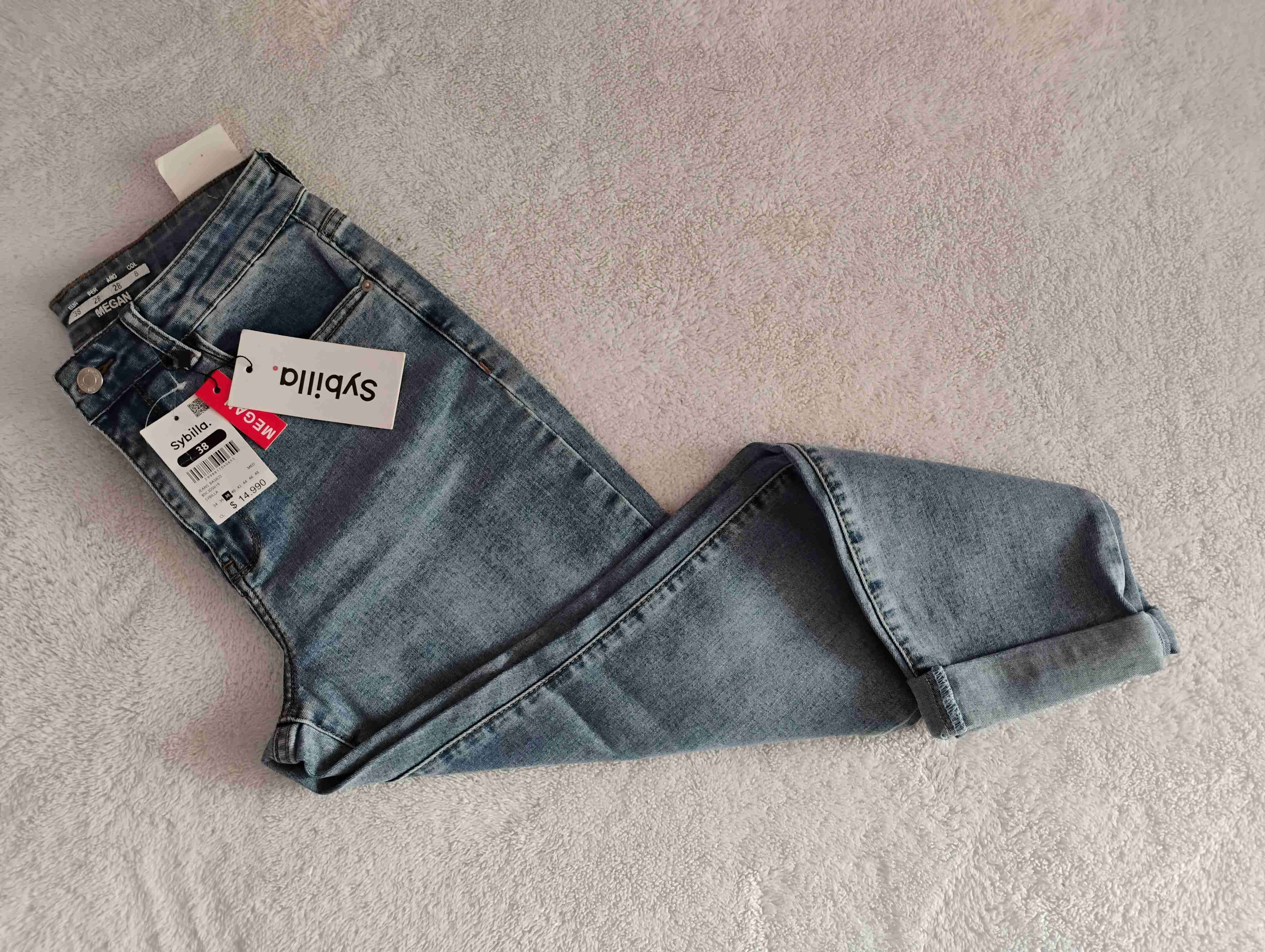 Jeans azul claro Sybilla - miniatura 2