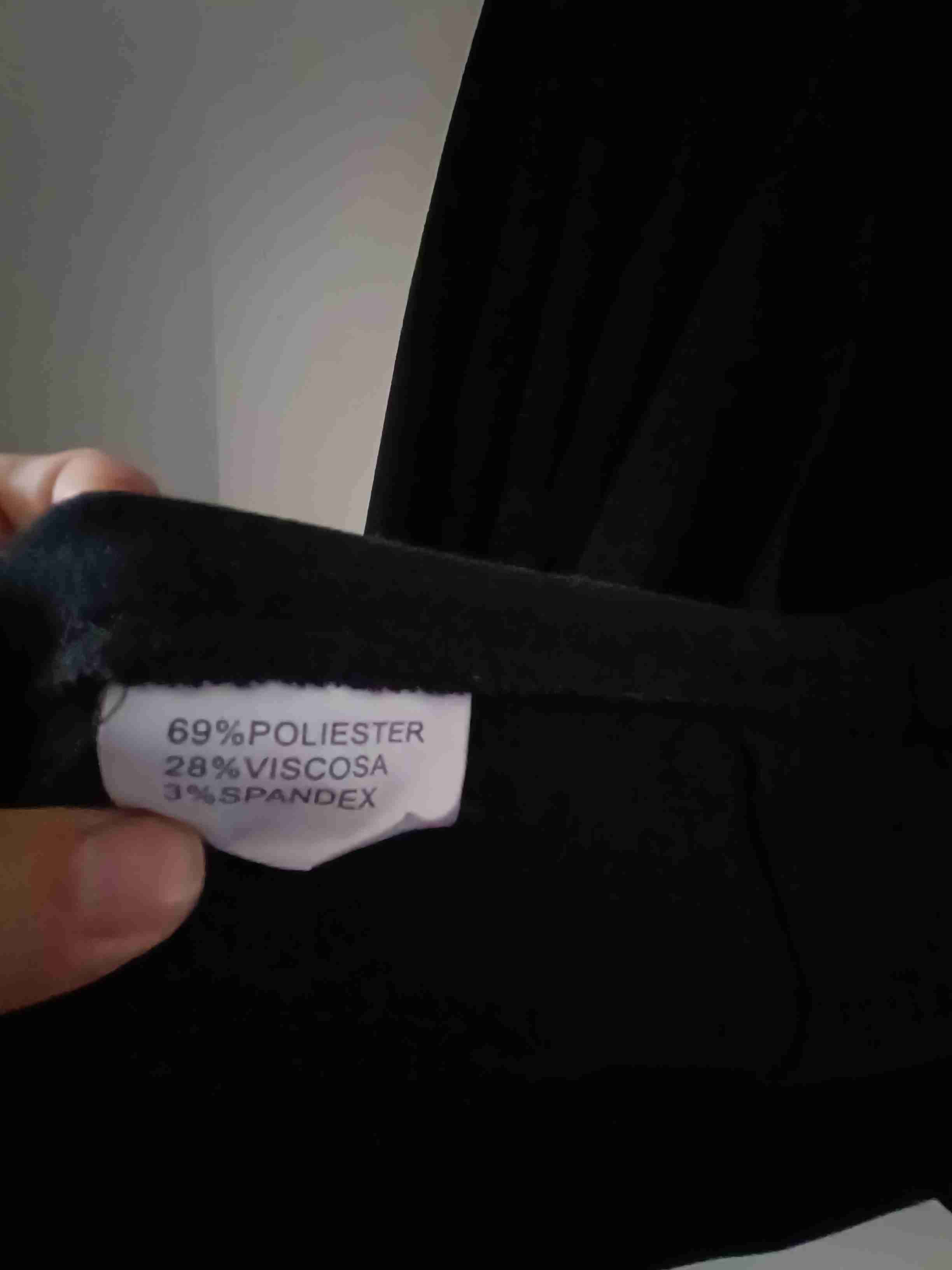 Cardigan negro con diseño abierto - miniatura 5