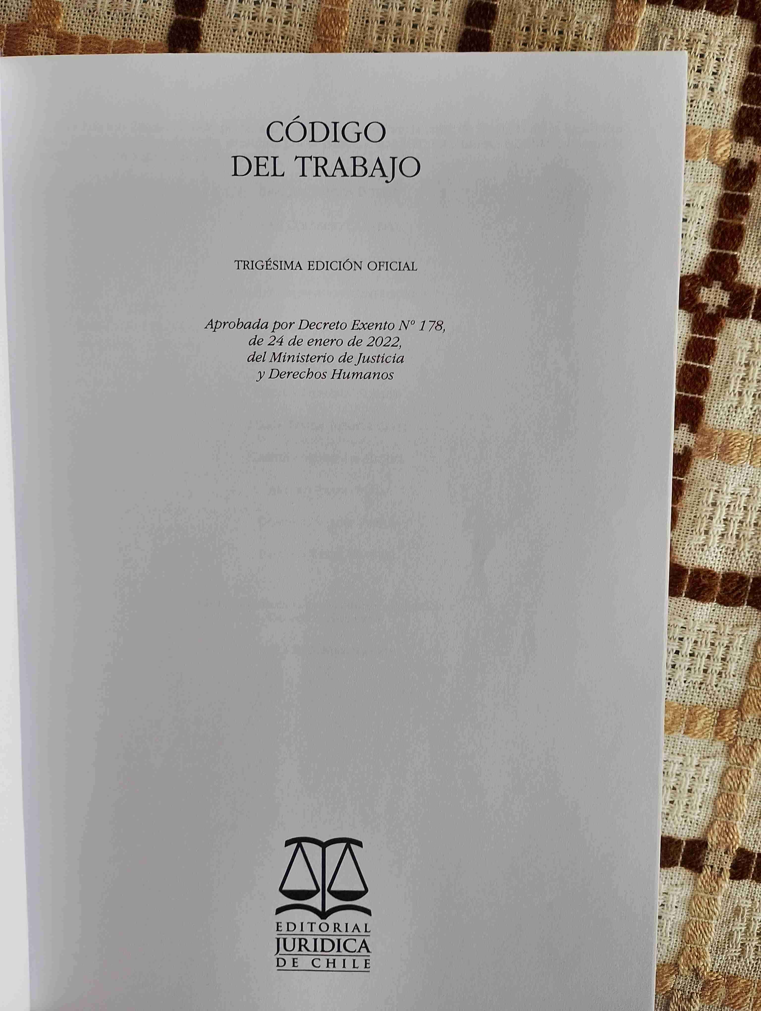 Código del Trabajo Chile - Edición Oficial - miniatura 5