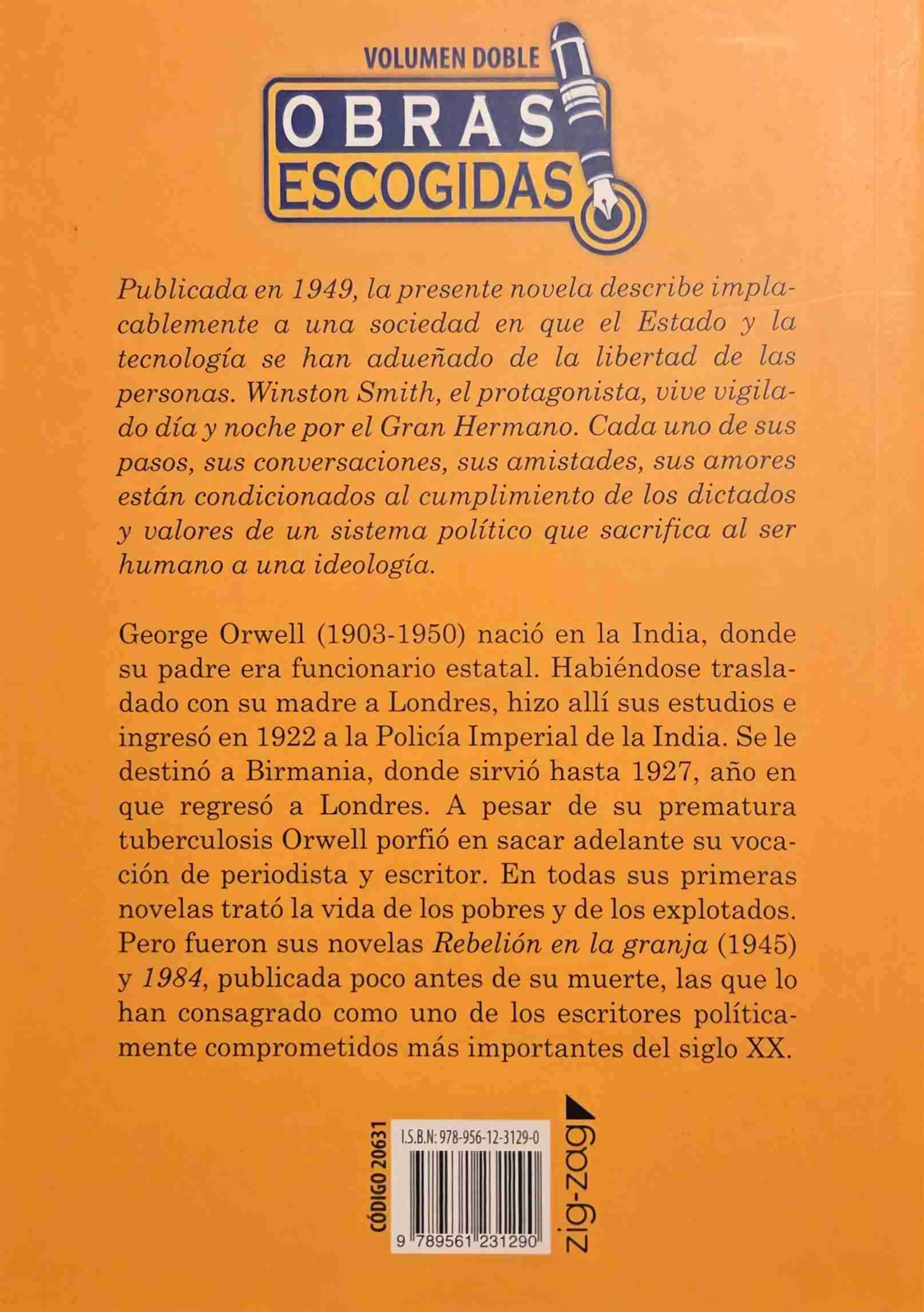 Libro '1984' de George Orwell - miniatura 2