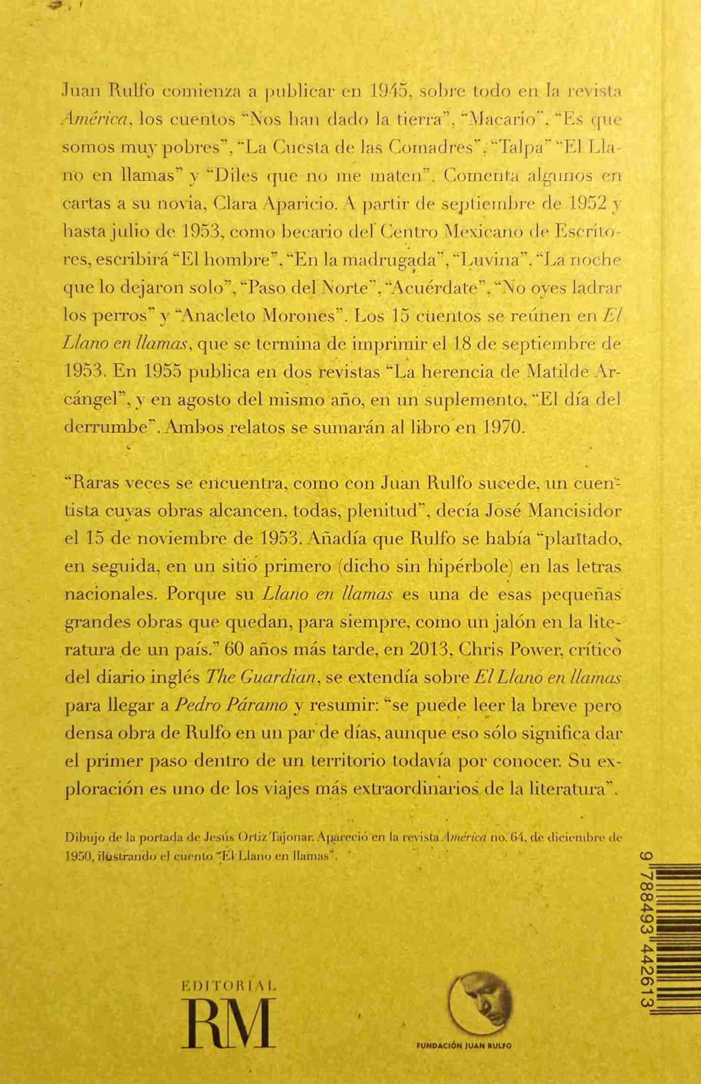 Libro 'El Llano en Llamas' - miniatura 2