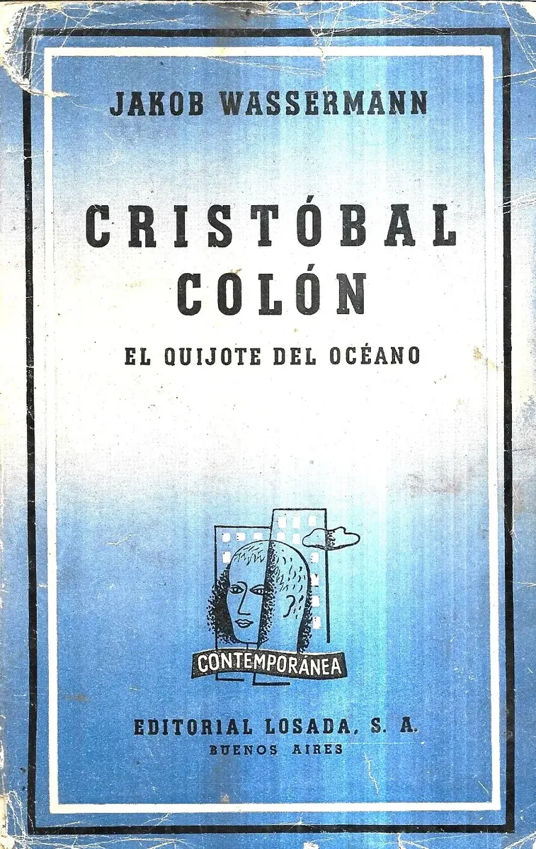 Libro  Cristóbal Colón Quijote Océano  Wassermann - miniatura 1