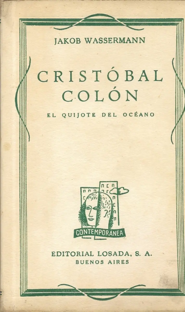Libro  Cristóbal Colón Quijote Océano  Wassermann - miniatura 2