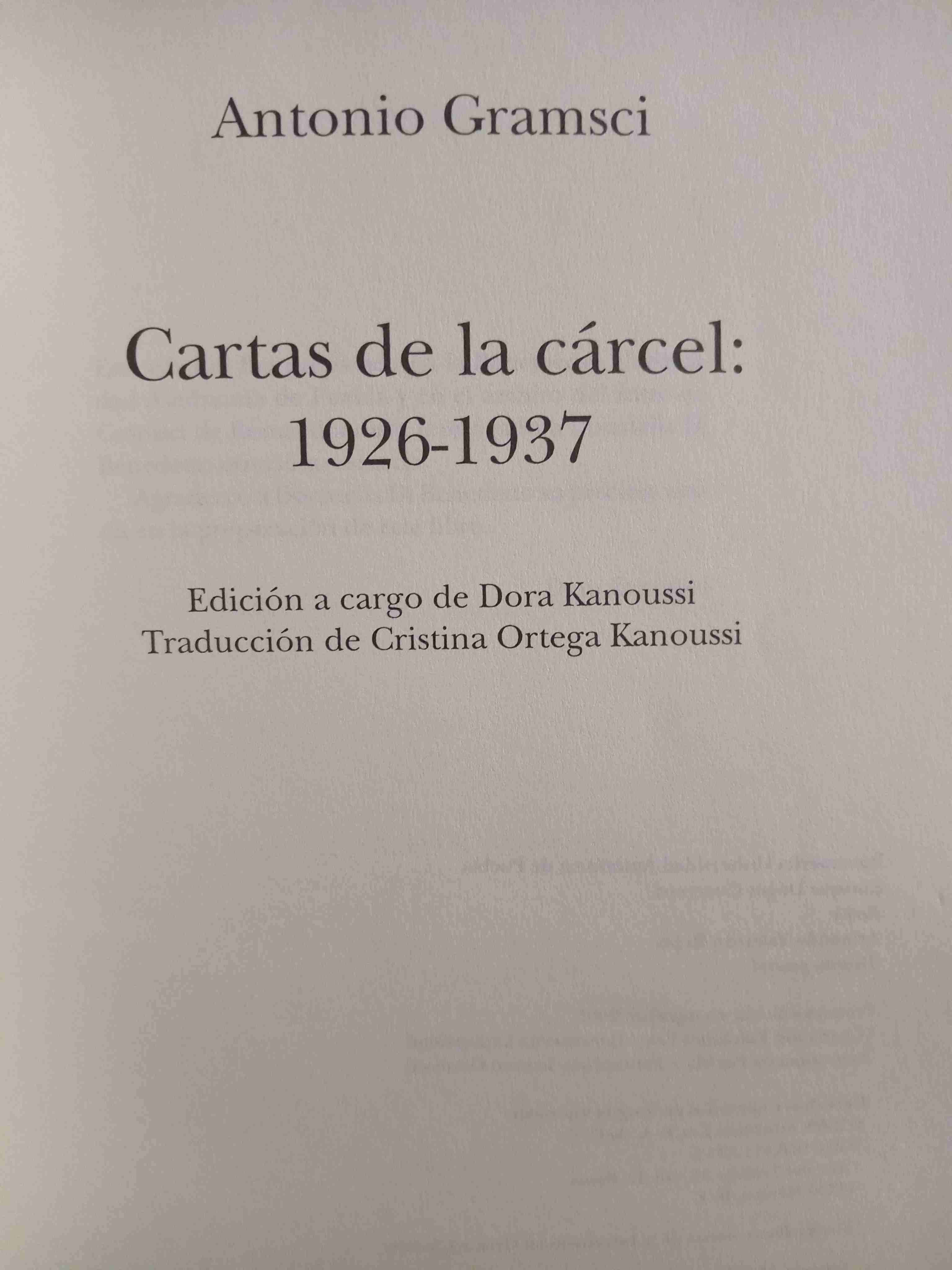 Cartas de la cárcel - Antonio Gramsci - miniatura 3