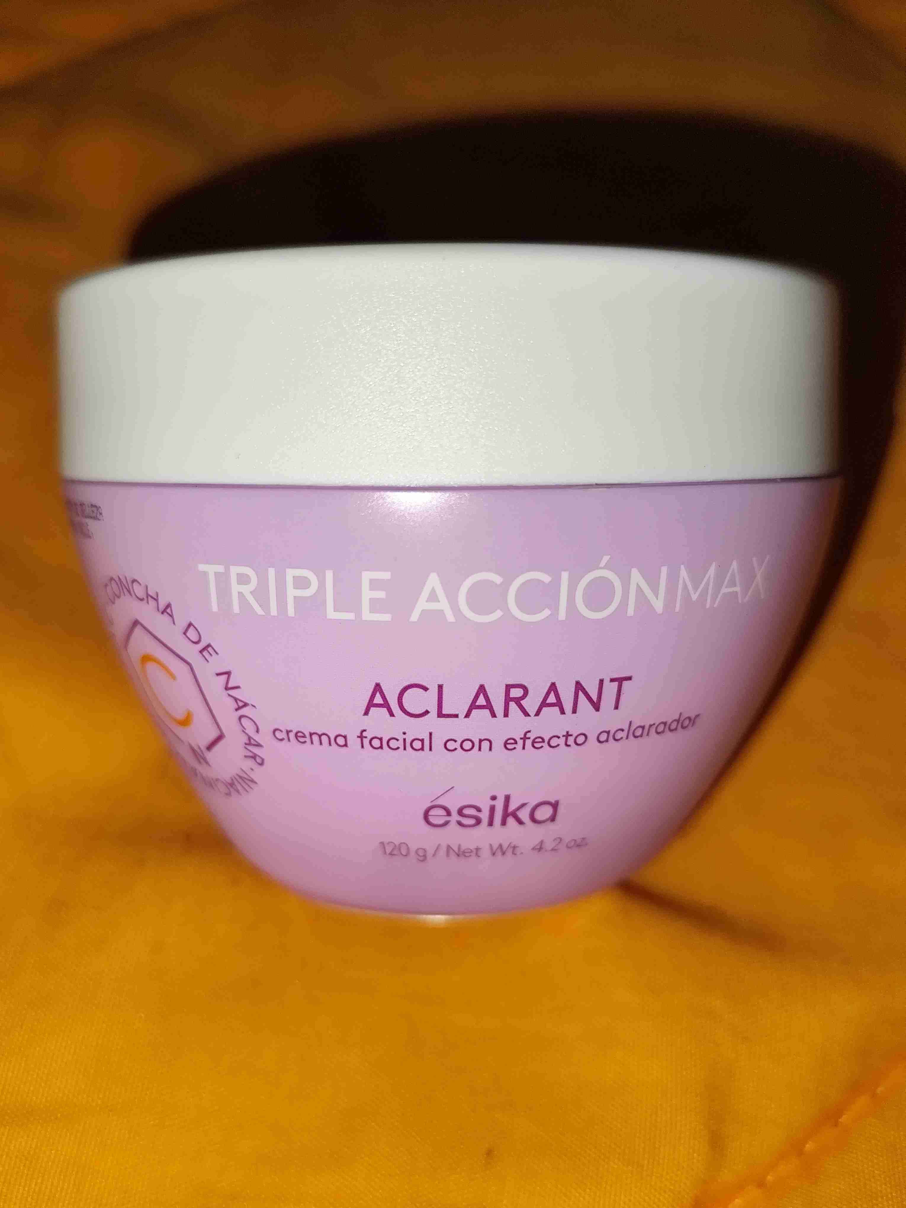 Crema facial aclarante Ésika