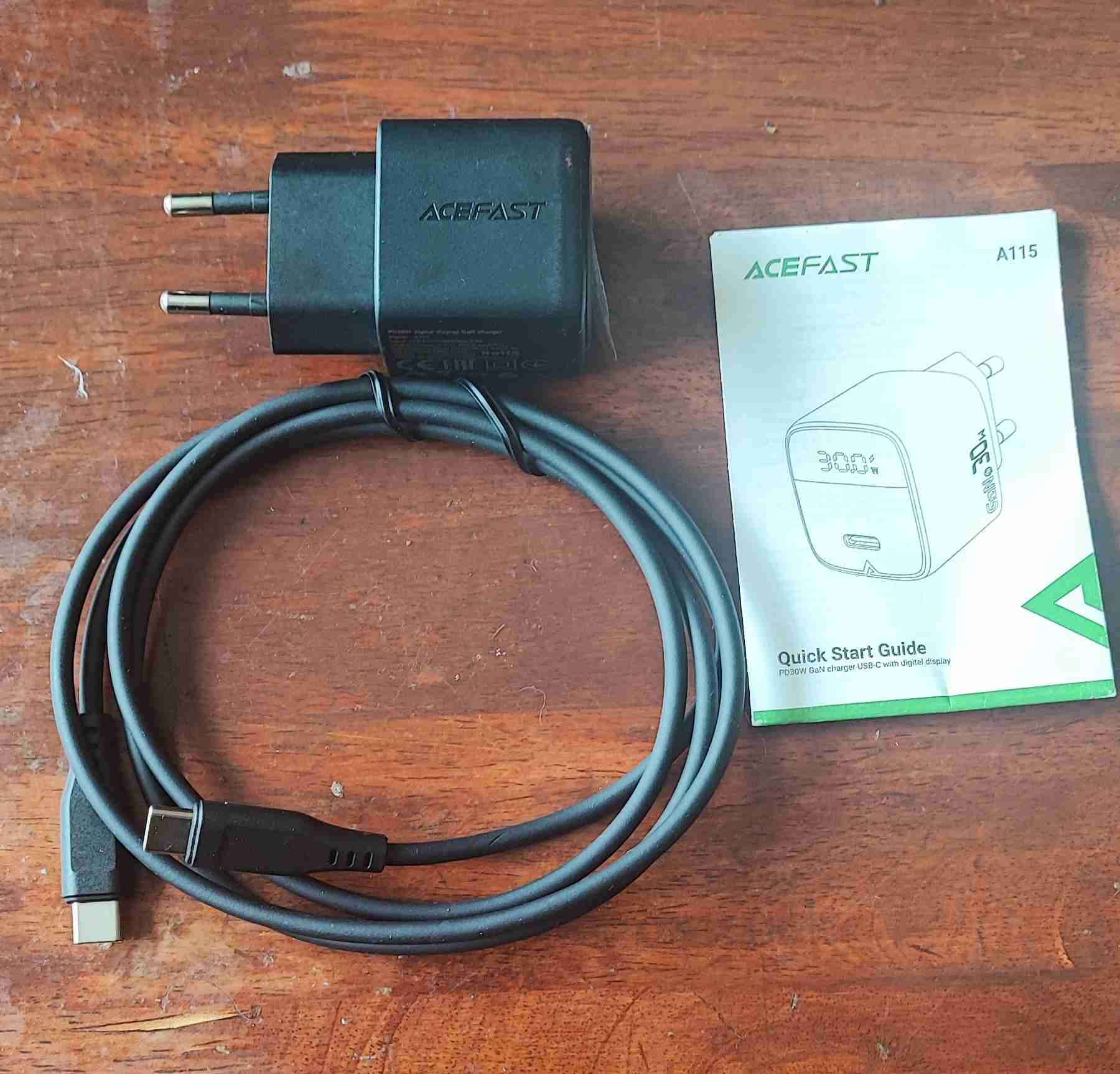 Cargador GaN 30W negro - miniatura 4