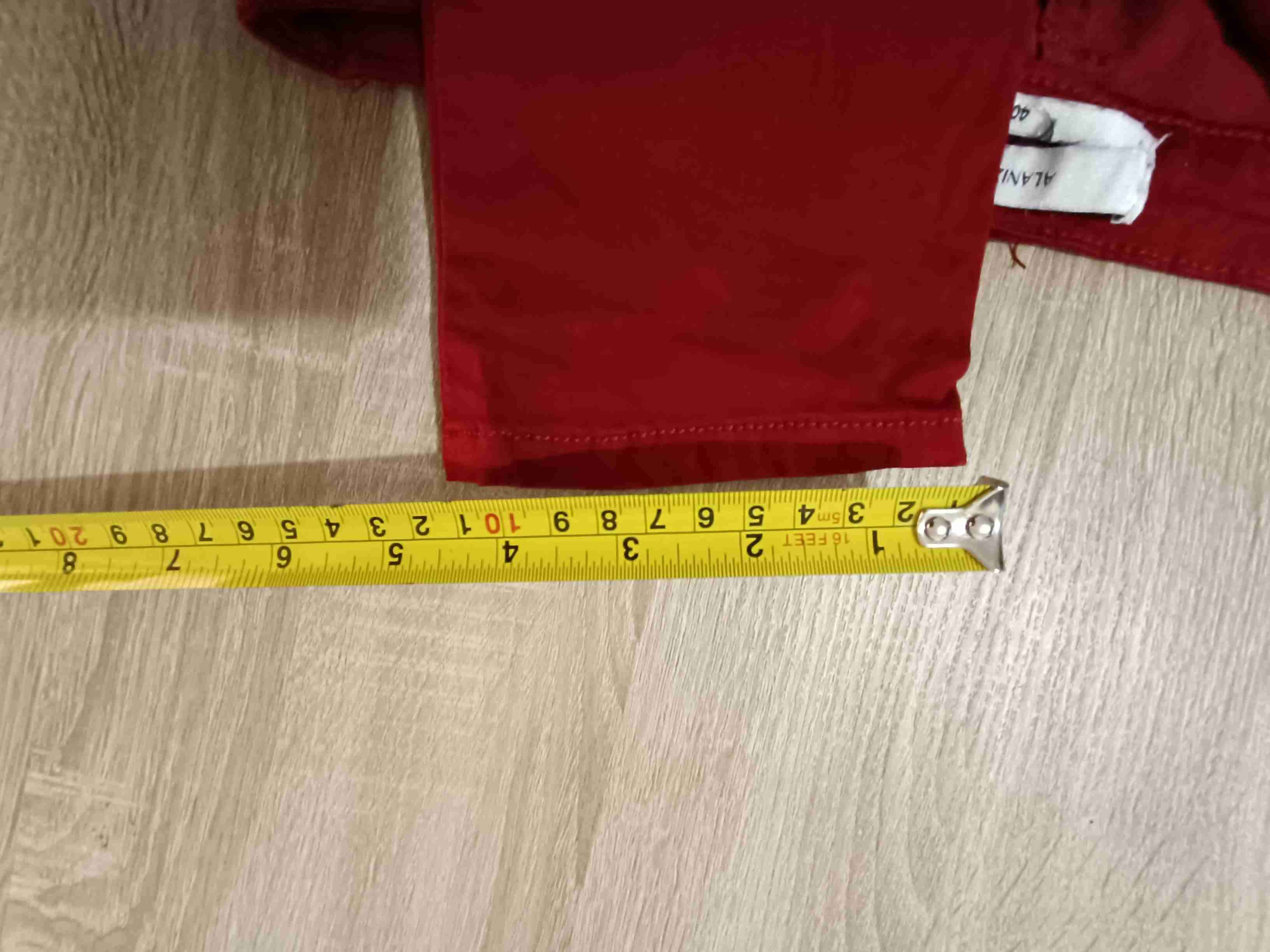 Pantalones rojos para mujer - miniatura 4