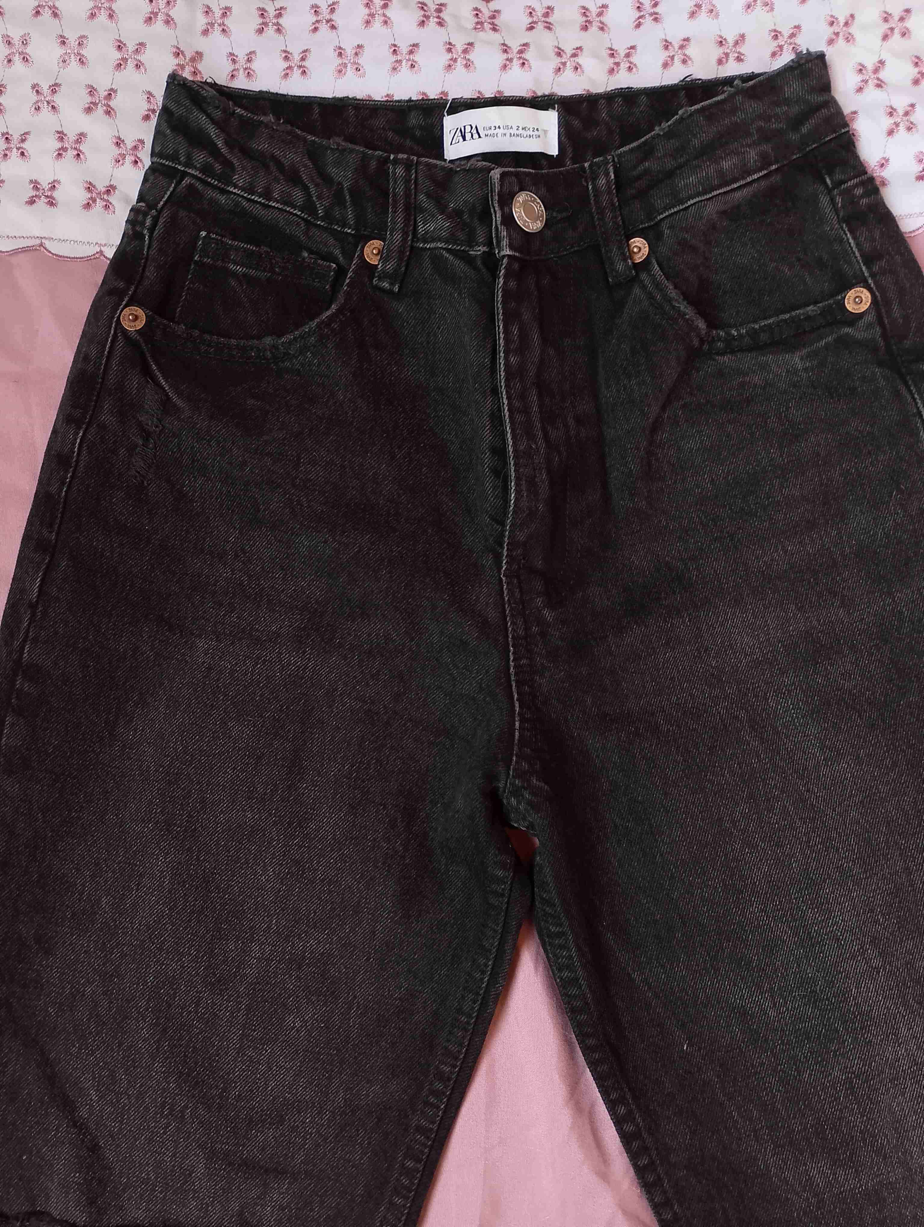 Jeans negros Zara - miniatura 2