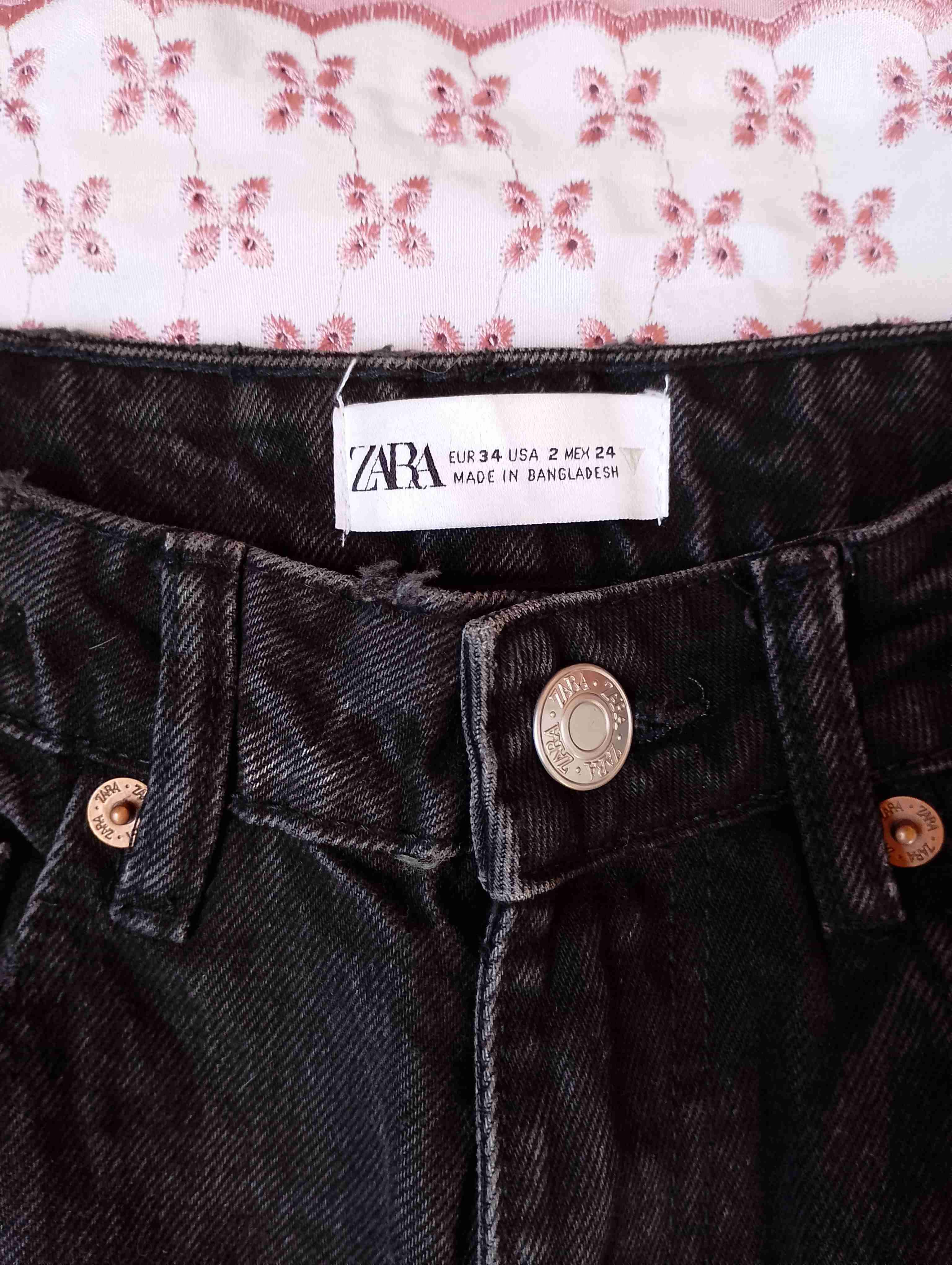 Jeans negros Zara - miniatura 3