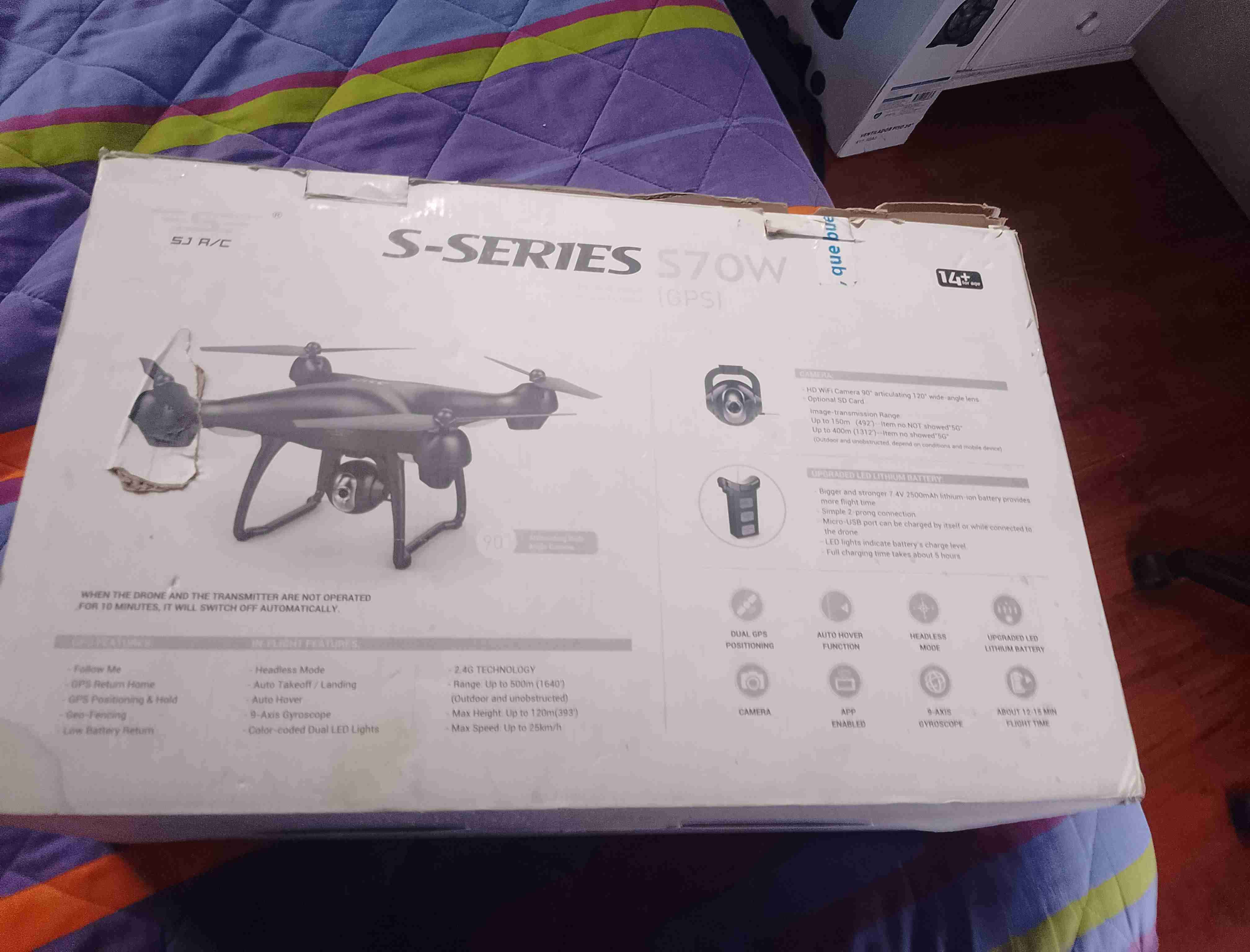 Dron SJ RC S-Series GPS - miniatura 2
