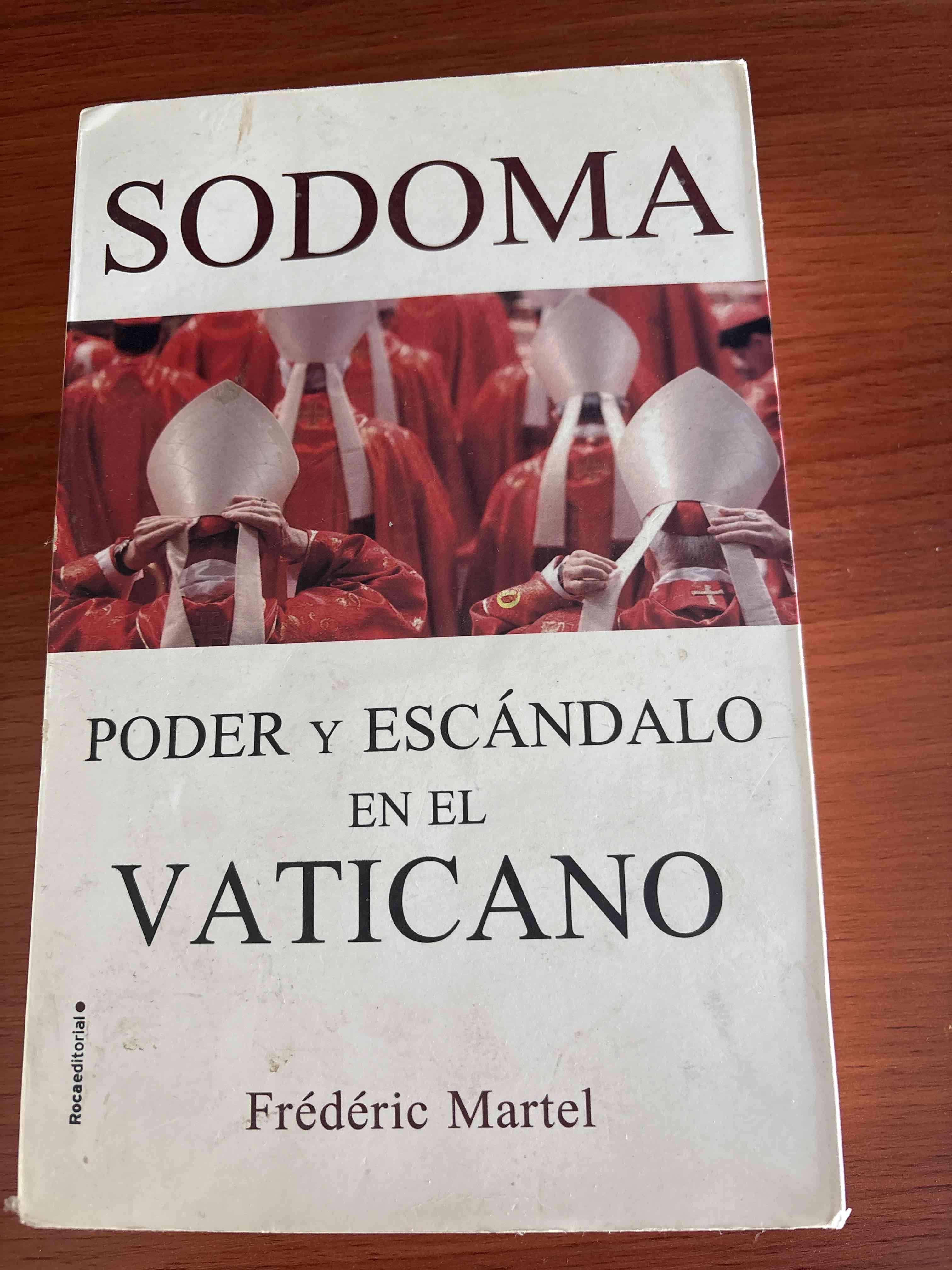 Libro Sodoma de Frédéric Martel