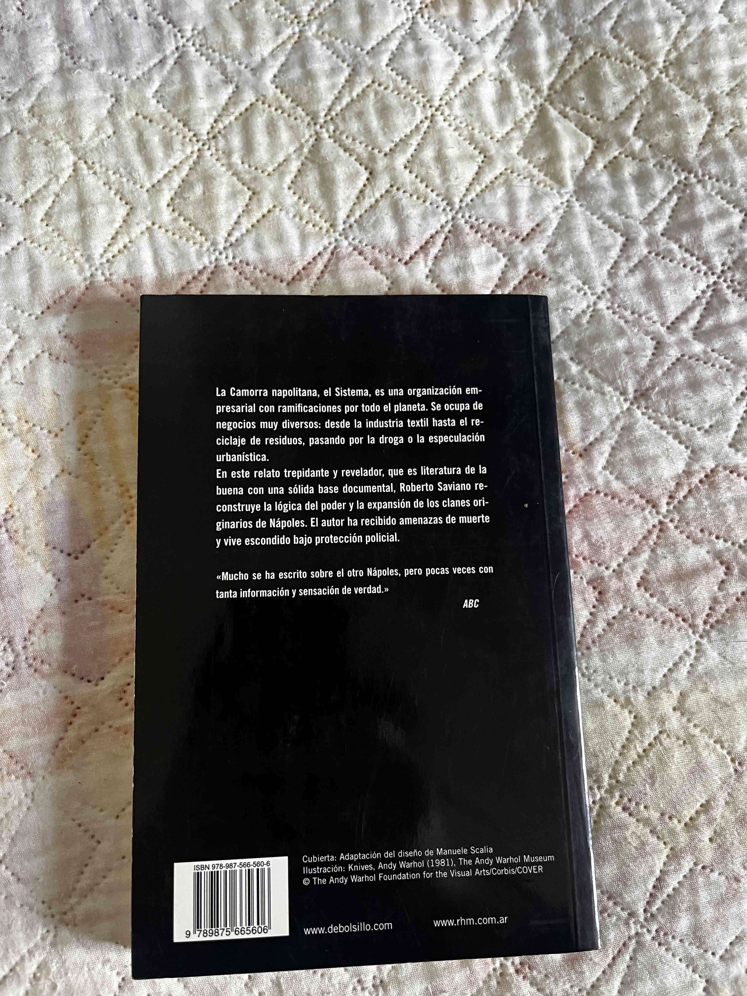 Libro Gomorra de Roberto Saviano - miniatura 2