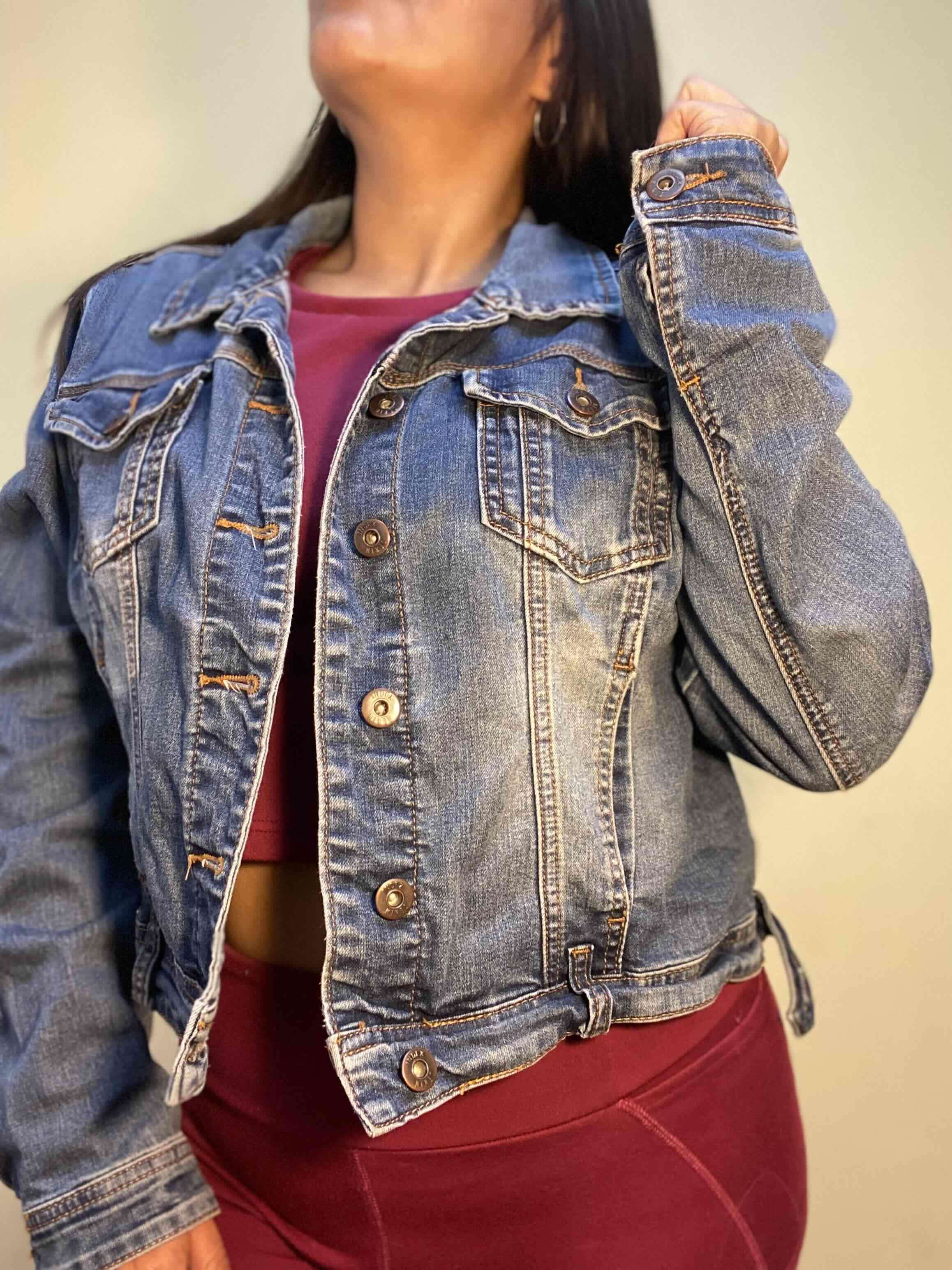 Chaqueta de mezclilla talla S - miniatura 2