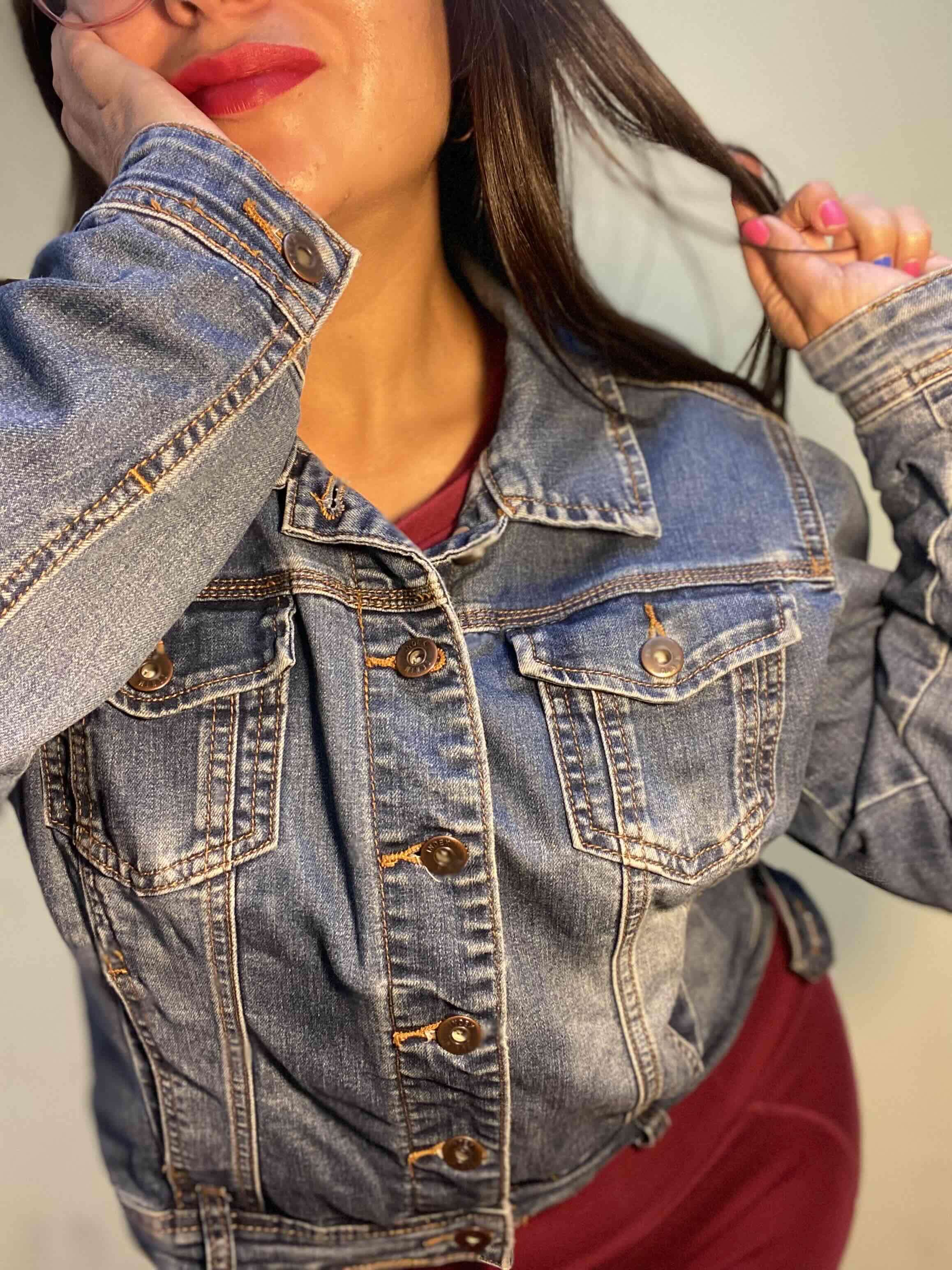 Chaqueta de mezclilla talla S - miniatura 5