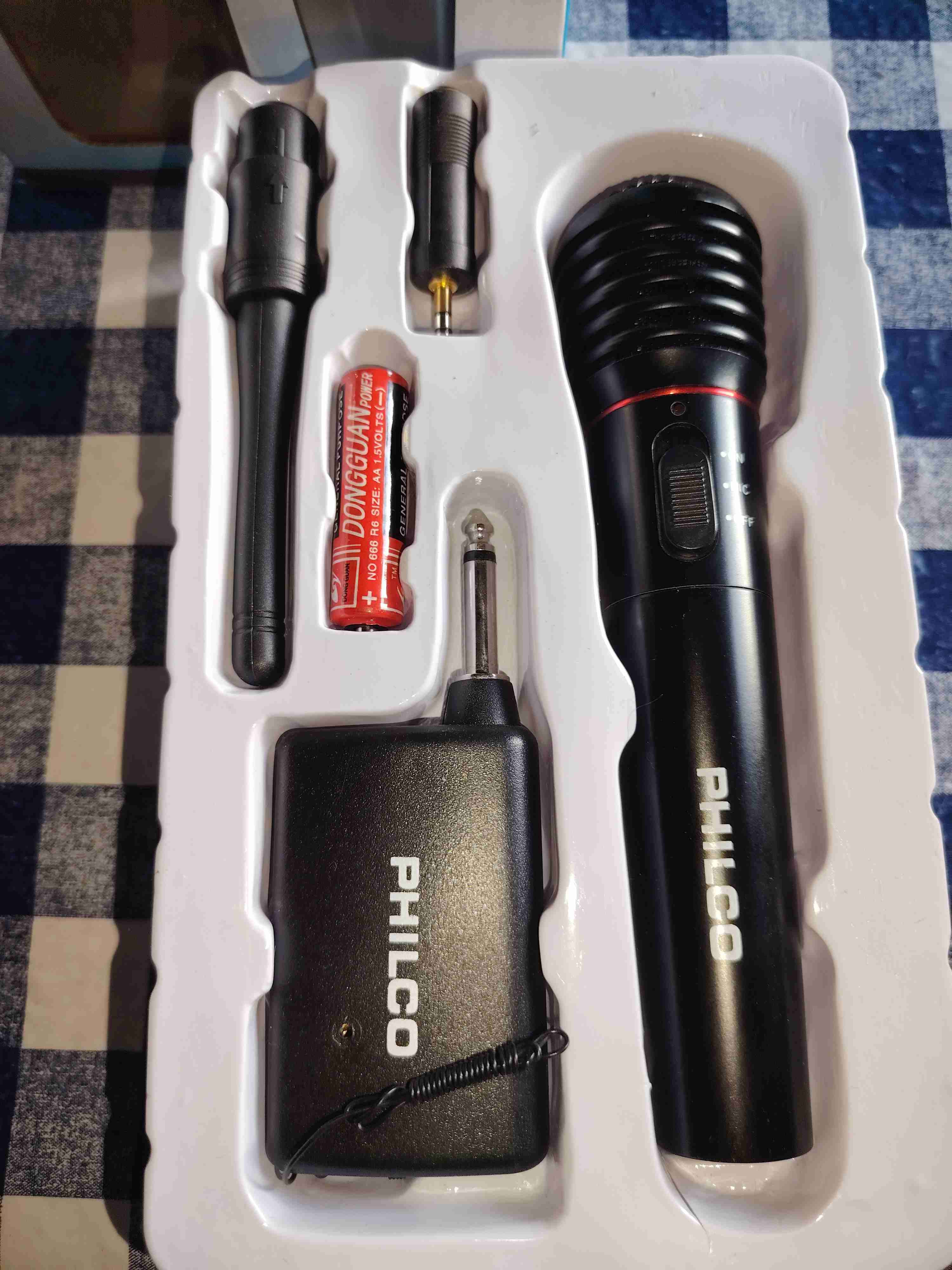 Micrófono inalámbrico Philco - miniatura 1