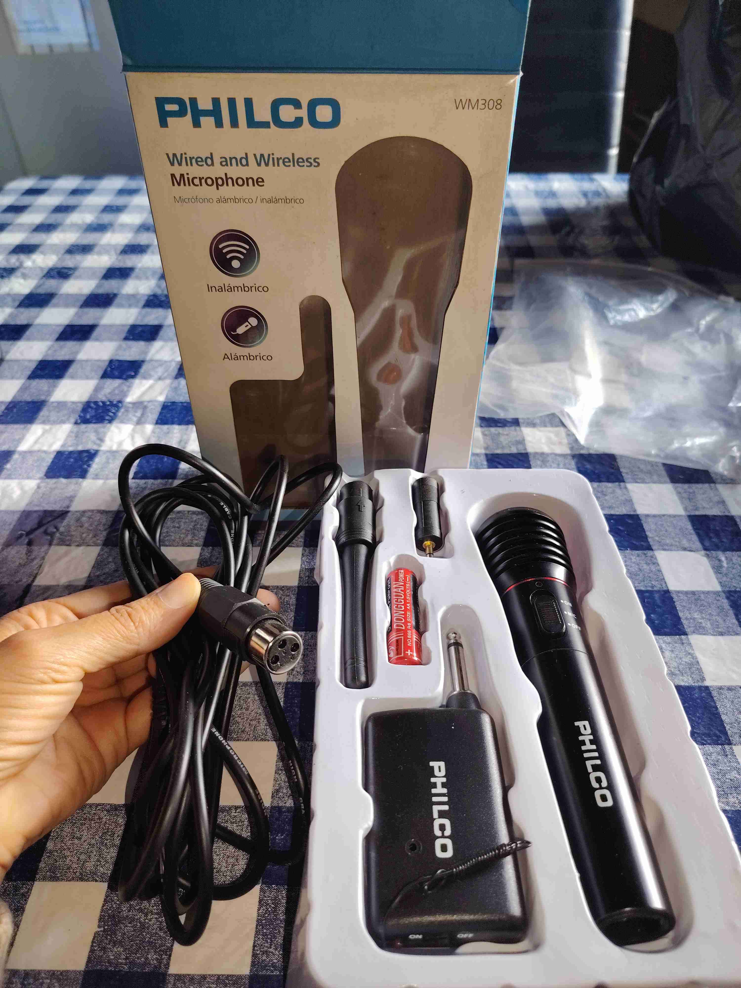 Micrófono inalámbrico Philco - miniatura 2