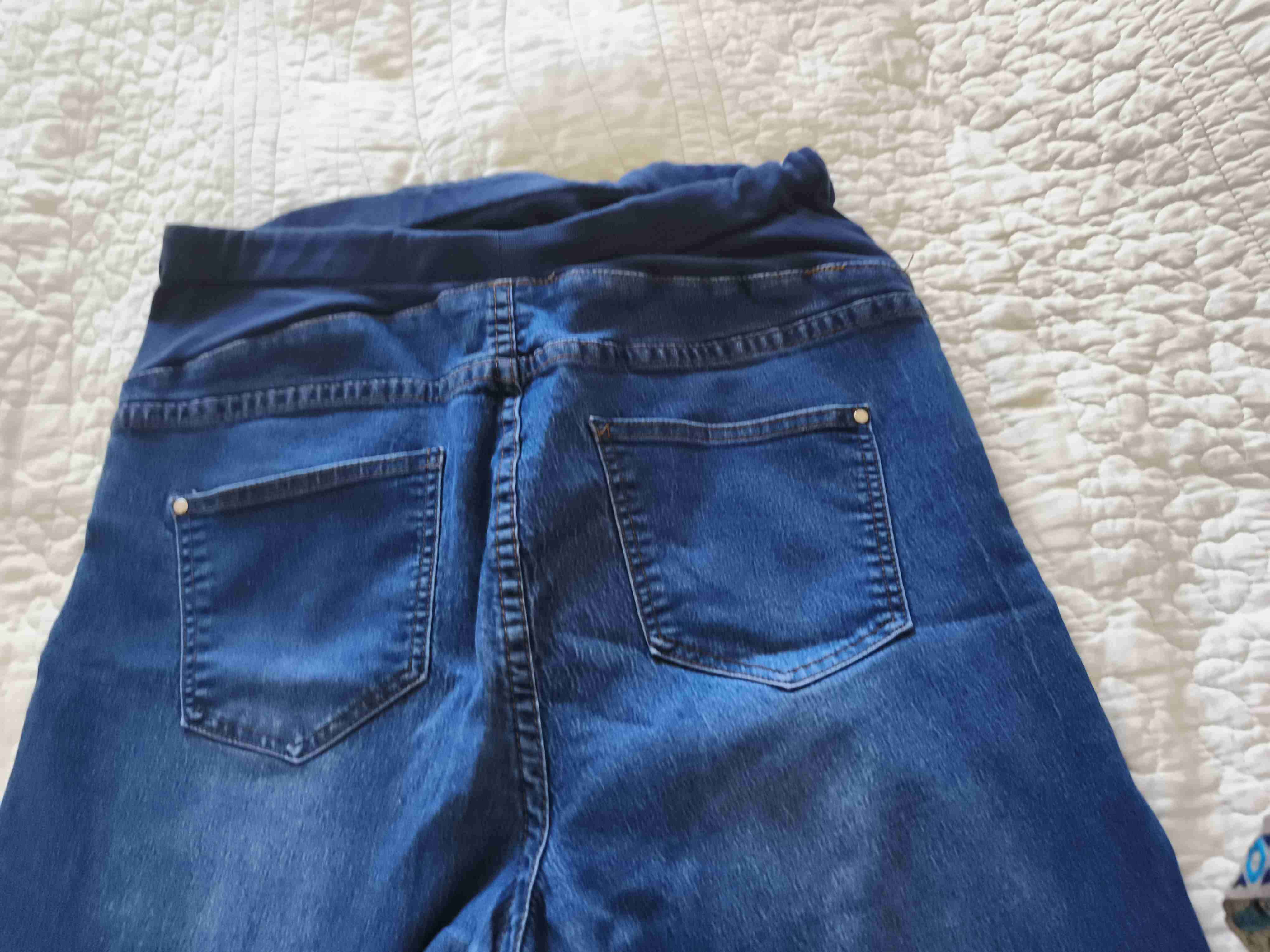 Jeans azules para embarazada - miniatura 2
