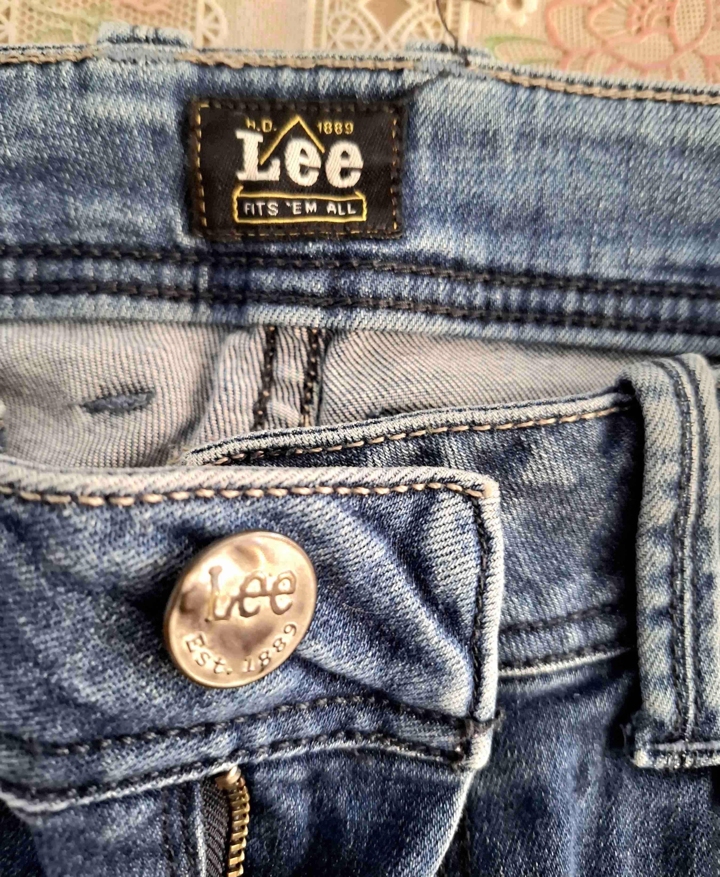 Jeans Lee azul clásico - miniatura 3