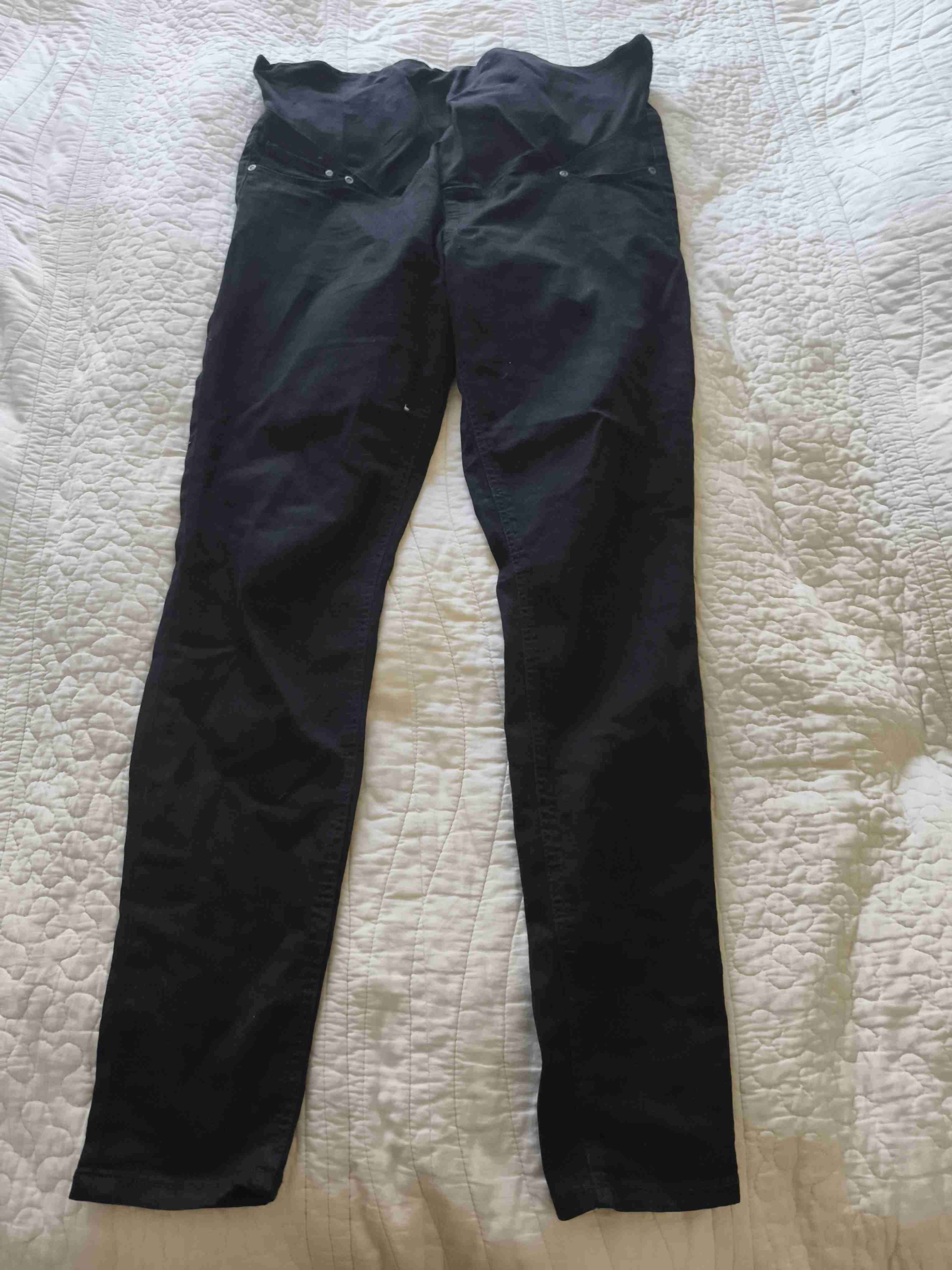 Pantalones negros para mujer embarazada - miniatura 2