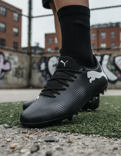 Toperoles de fútbol negros Puma - miniatura 3