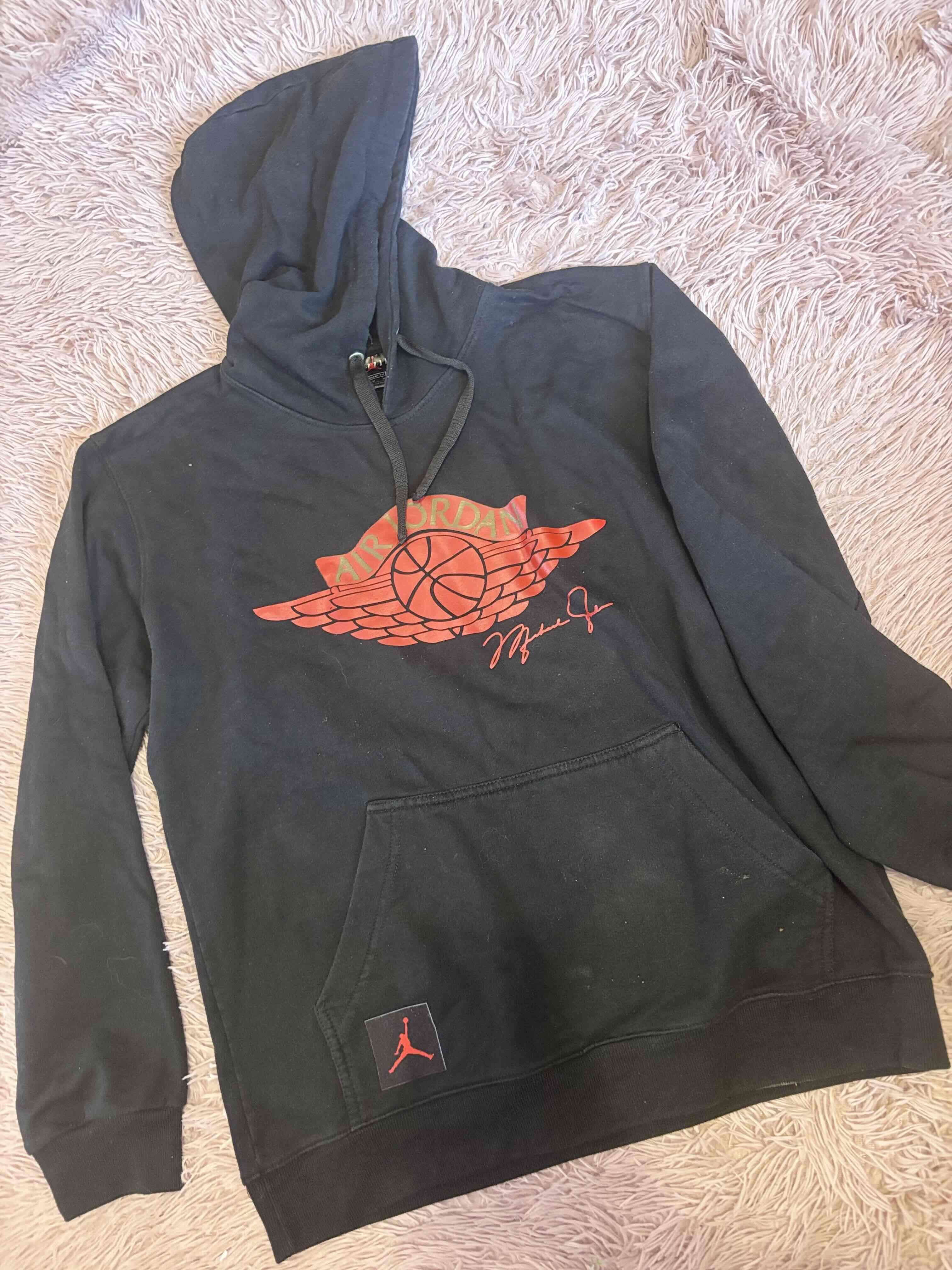 Polerón negro Air Jordan - miniatura 2