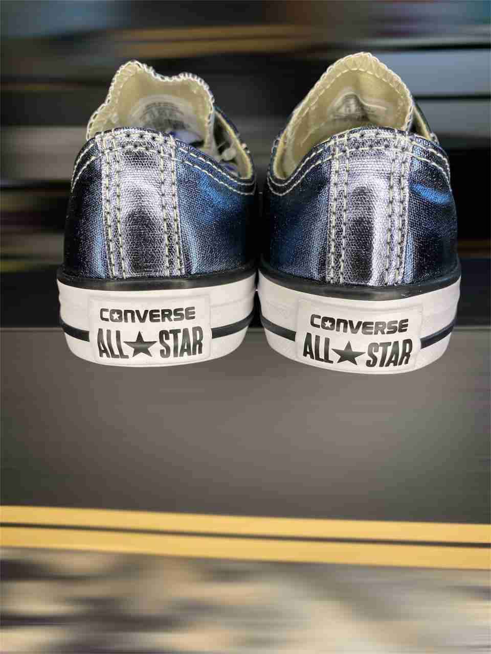 Zapatillas Converse azul metalizado - miniatura 2