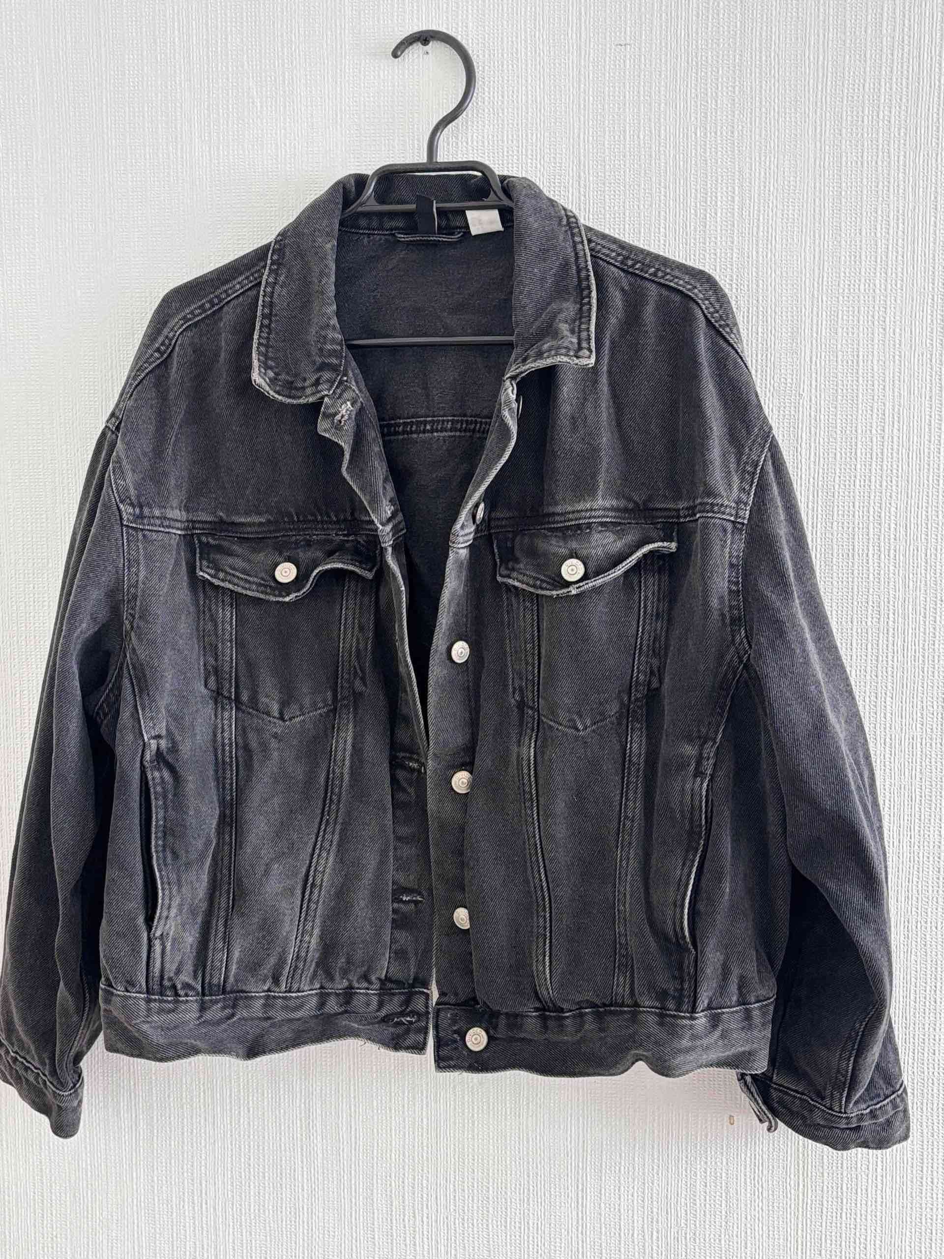 Chaqueta de mezclilla negra - miniatura 2