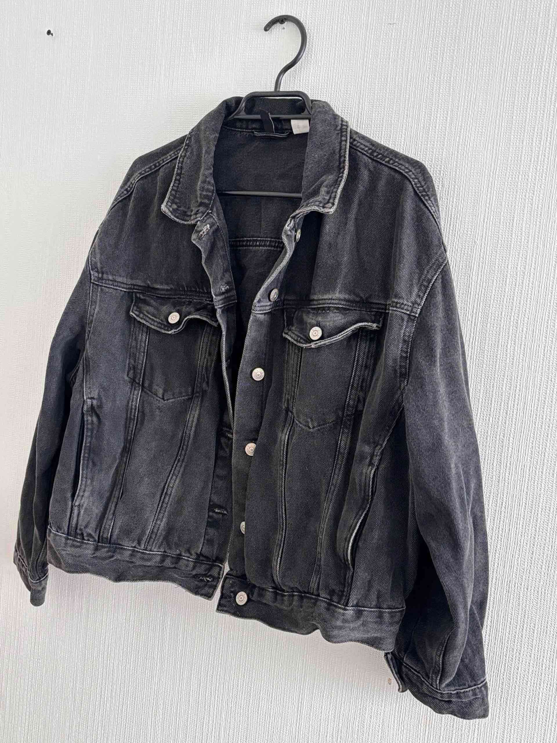 Chaqueta de mezclilla negra - miniatura 3