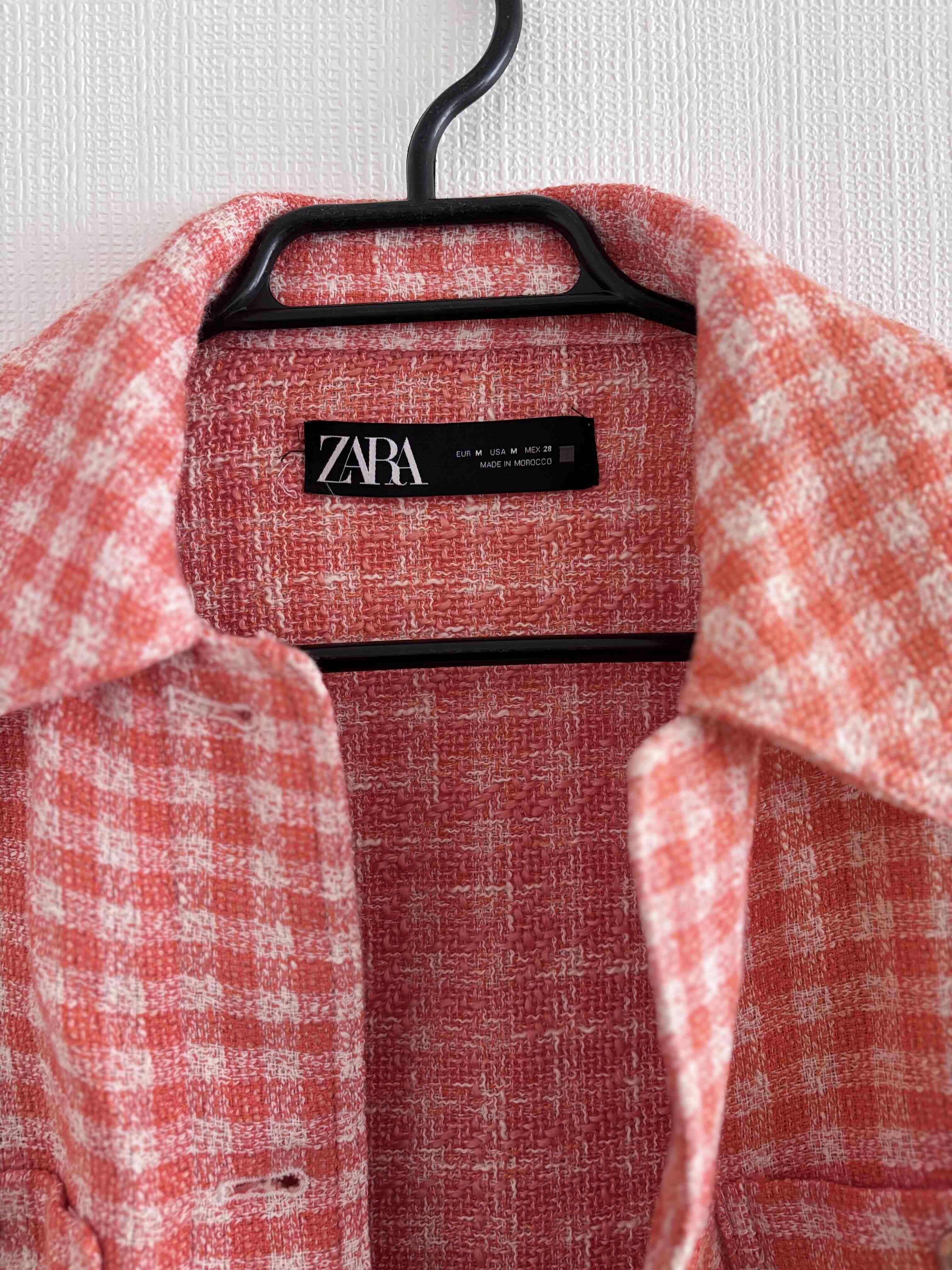 Chaqueta a cuadros ZARA - miniatura 3