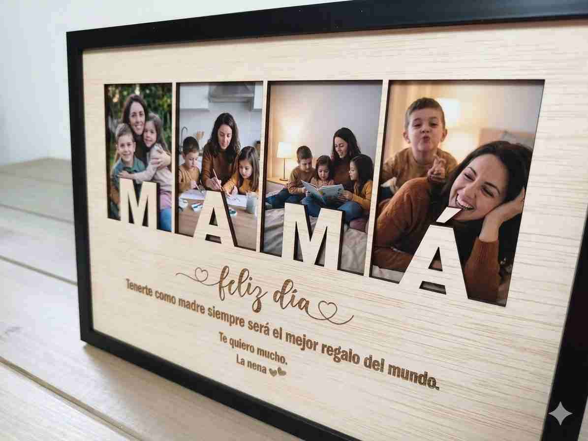 Portarretrato día de la mamá con frases - miniatura 2