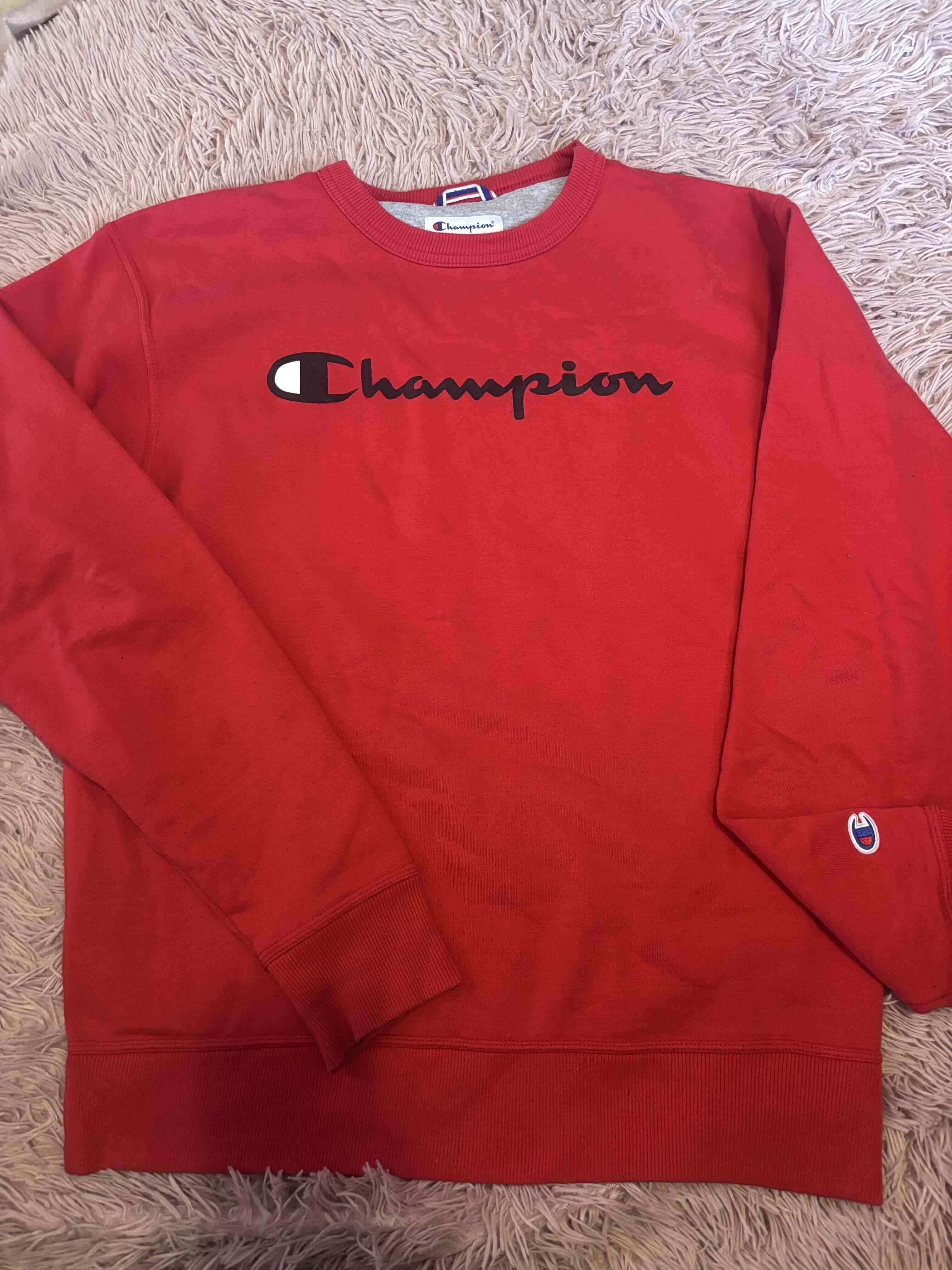 Polerón rojo Champion - miniatura 2