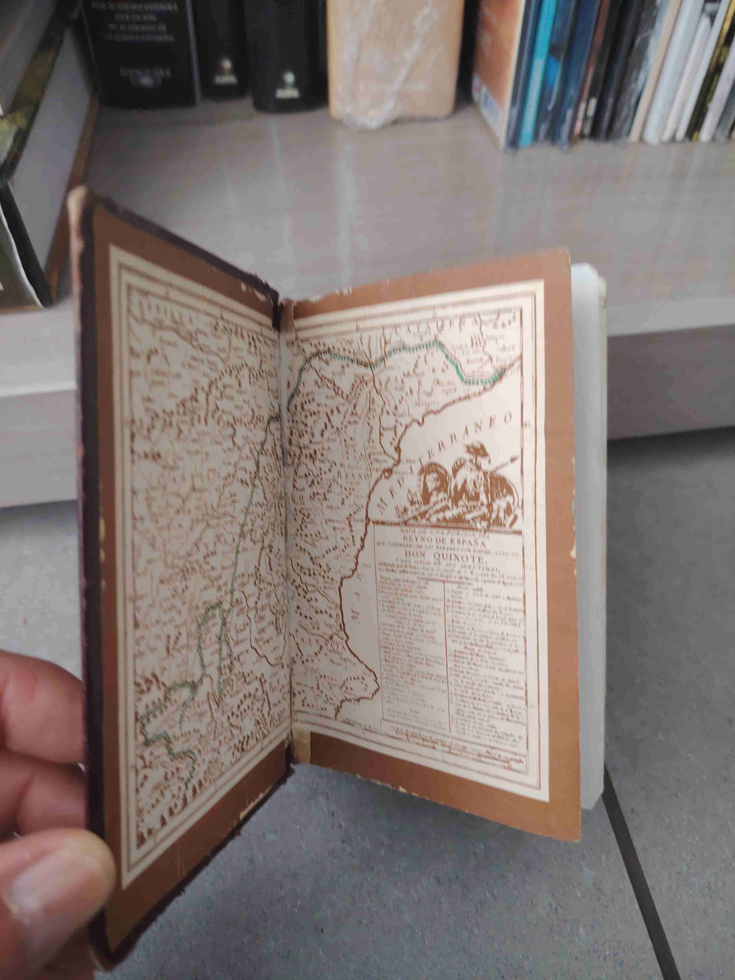 Libro antiguo Don Quijote - miniatura 3