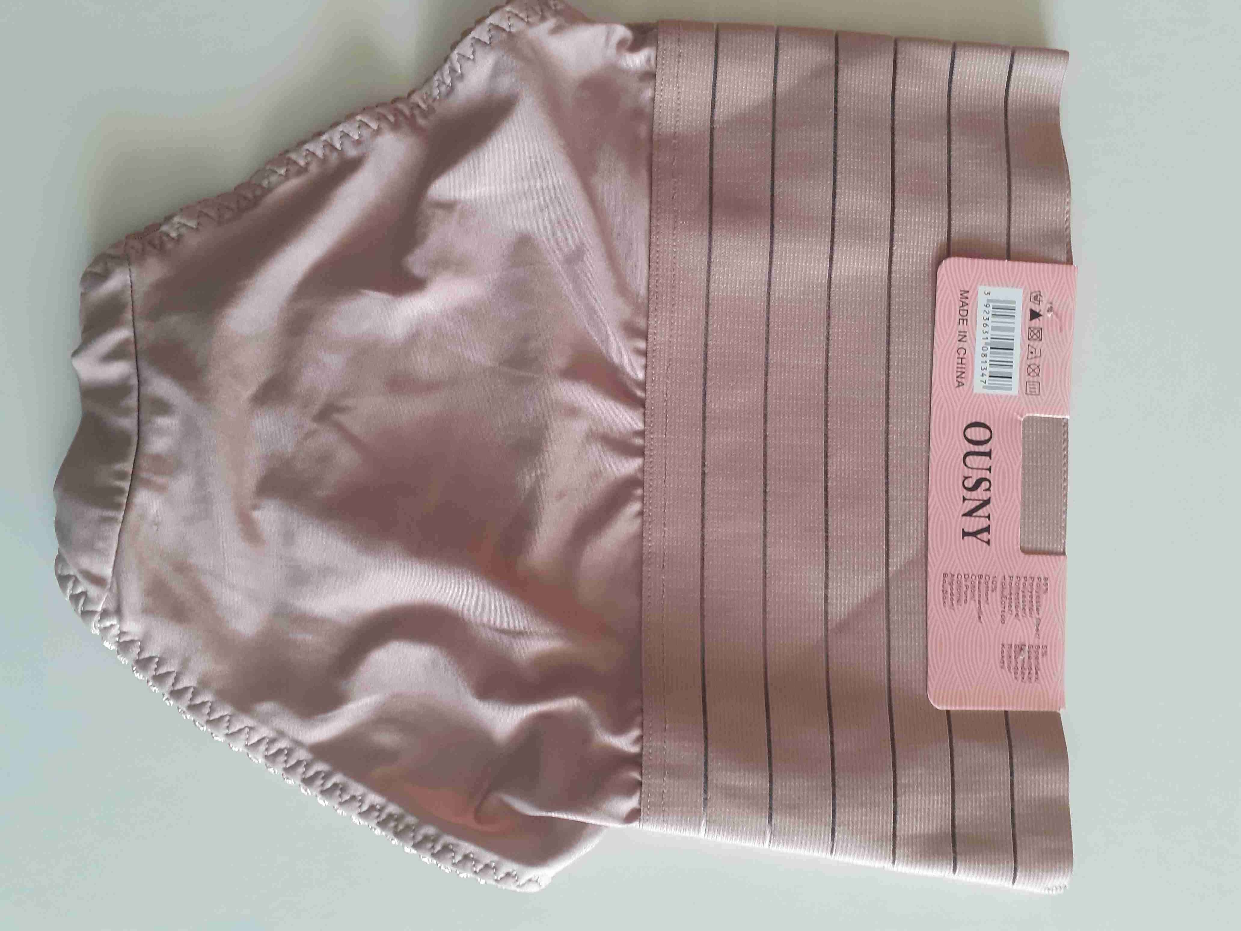 Calzon Faja  mujer color palo rosa talla l - miniatura 3