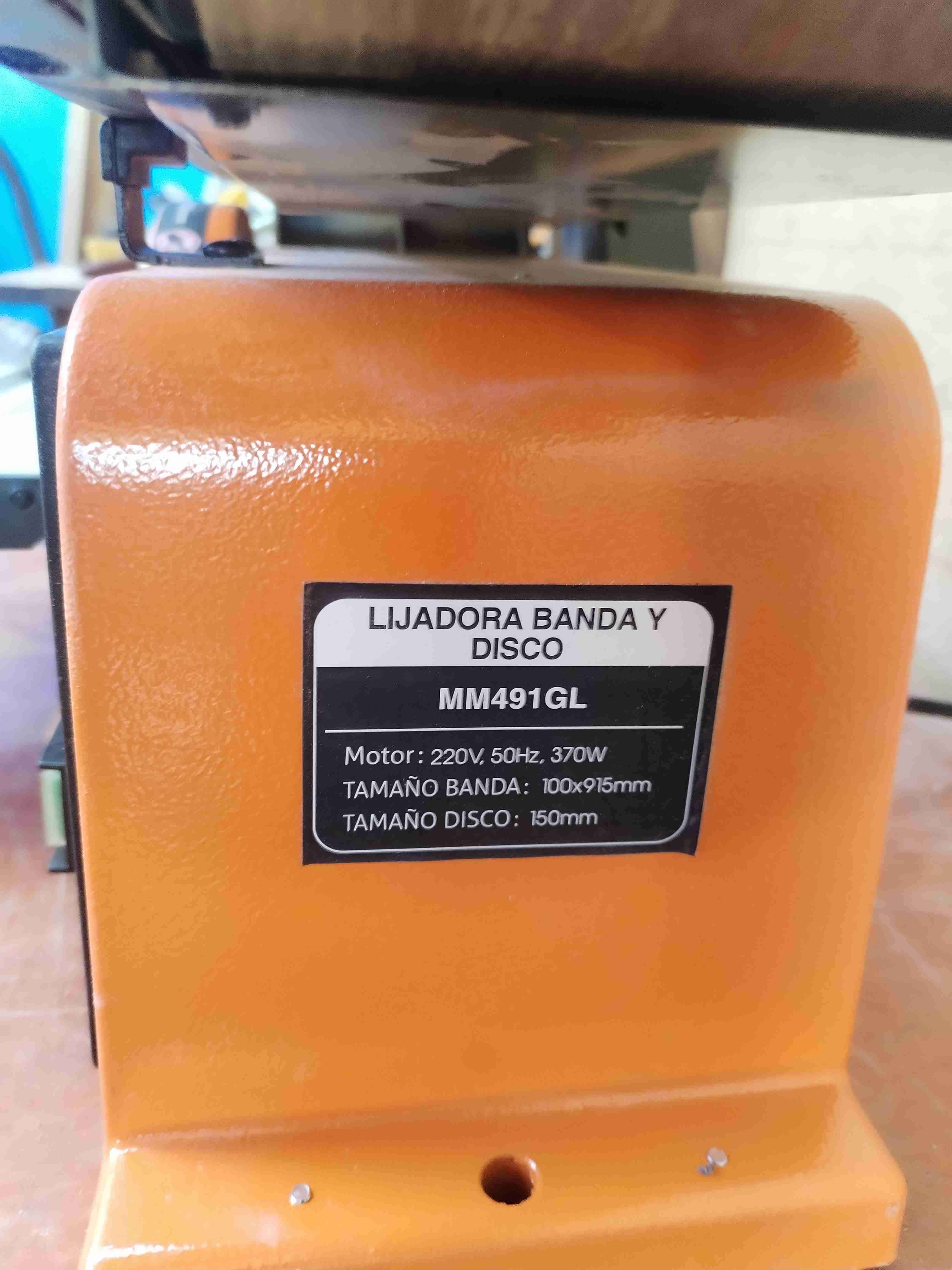 Lijadora de banda y disco Awln - miniatura 4