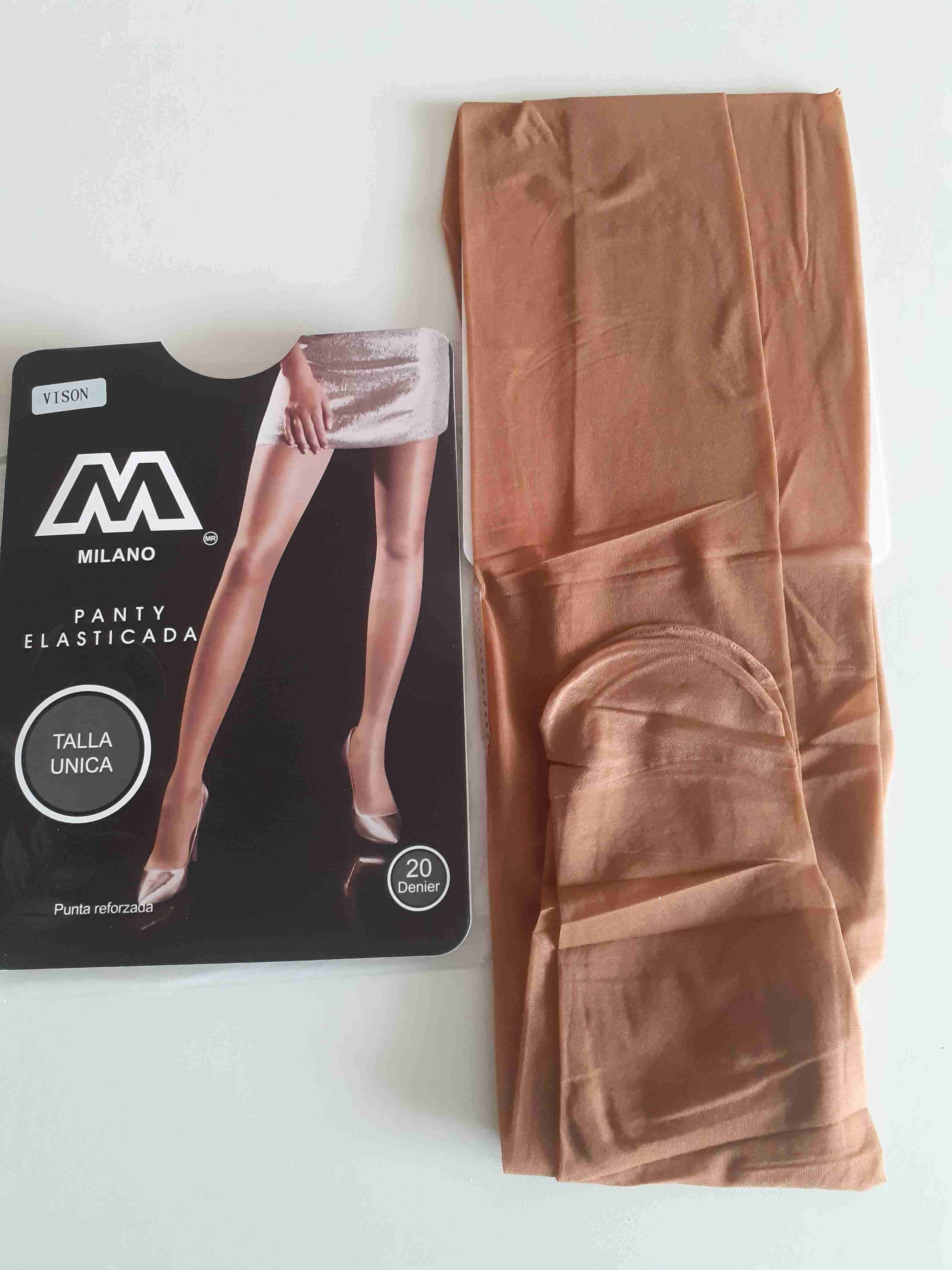 Panty elesticada Milano visón - miniatura 1