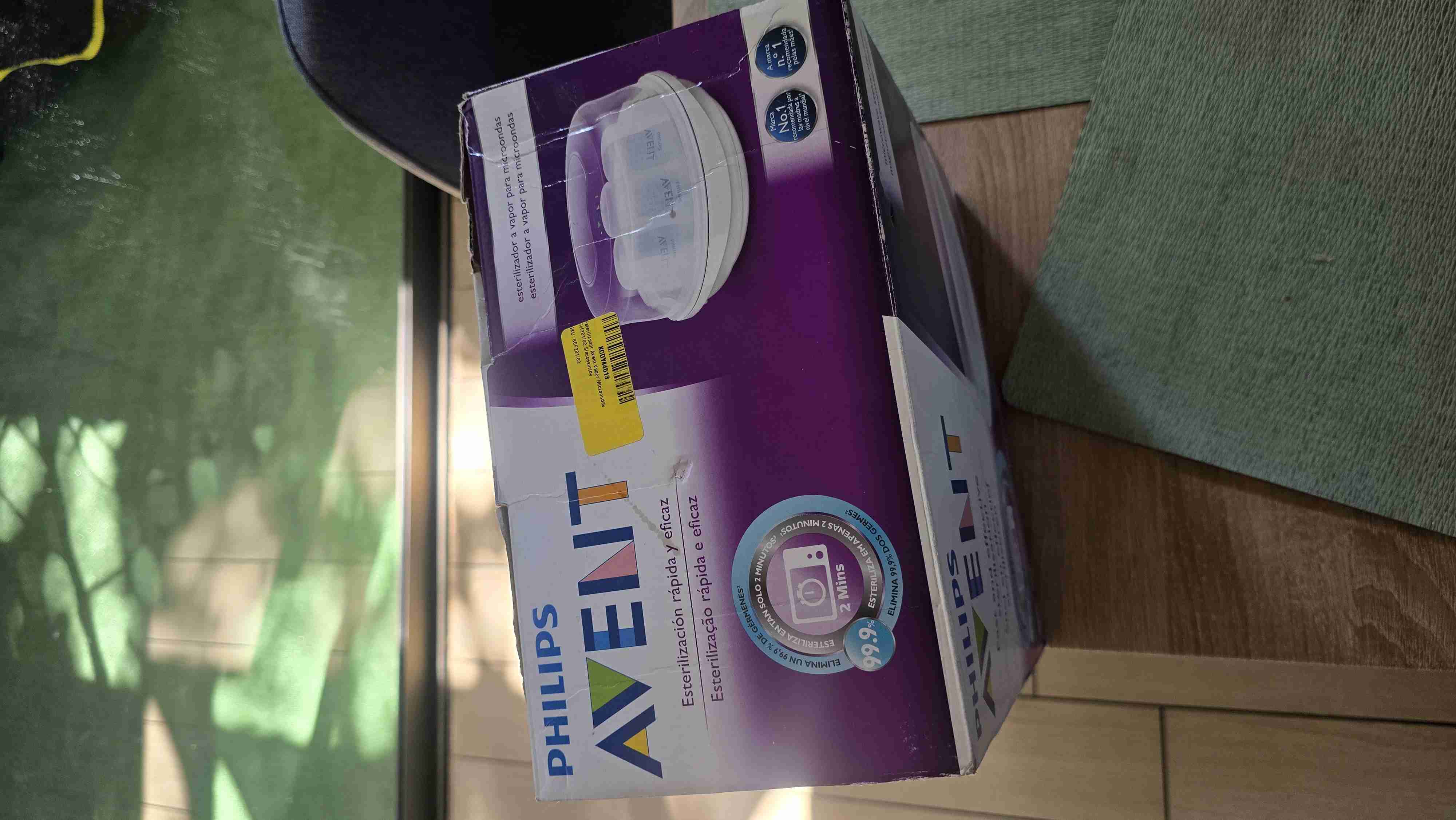 Esterilizador Philips Avent a vapor - miniatura 1