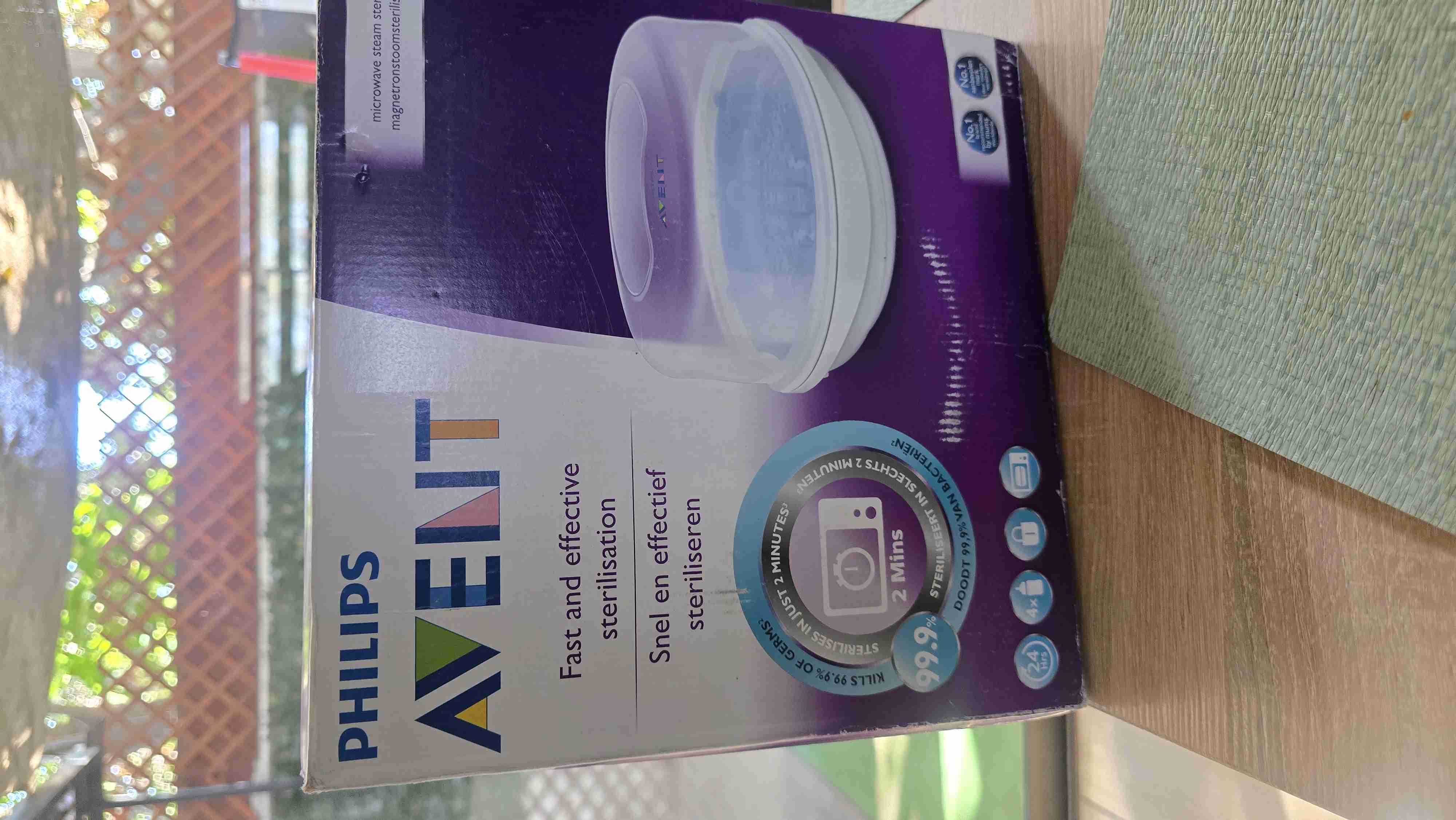 Esterilizador Philips Avent a vapor - miniatura 2