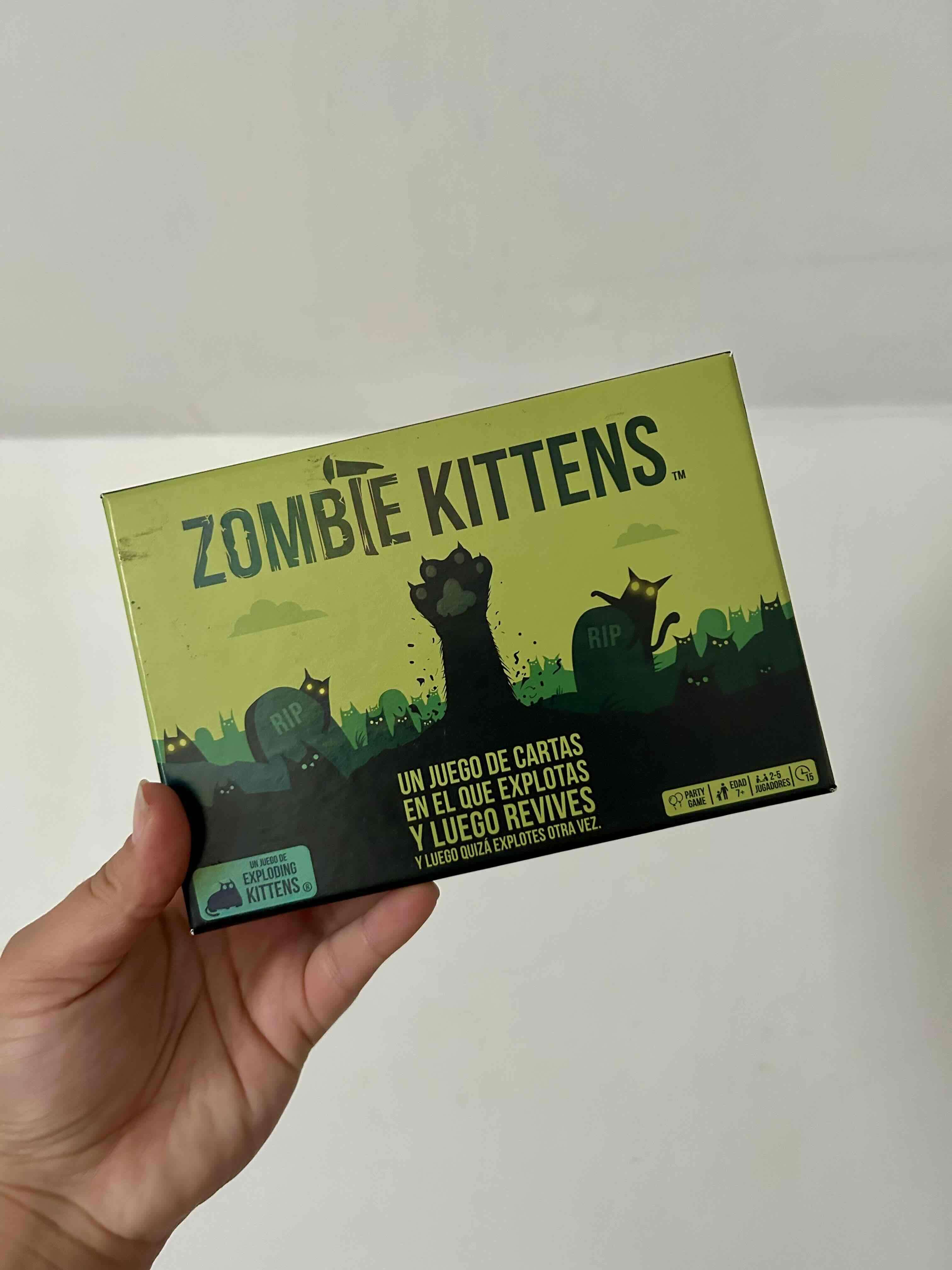 Juego de cartas Zombie Kittens